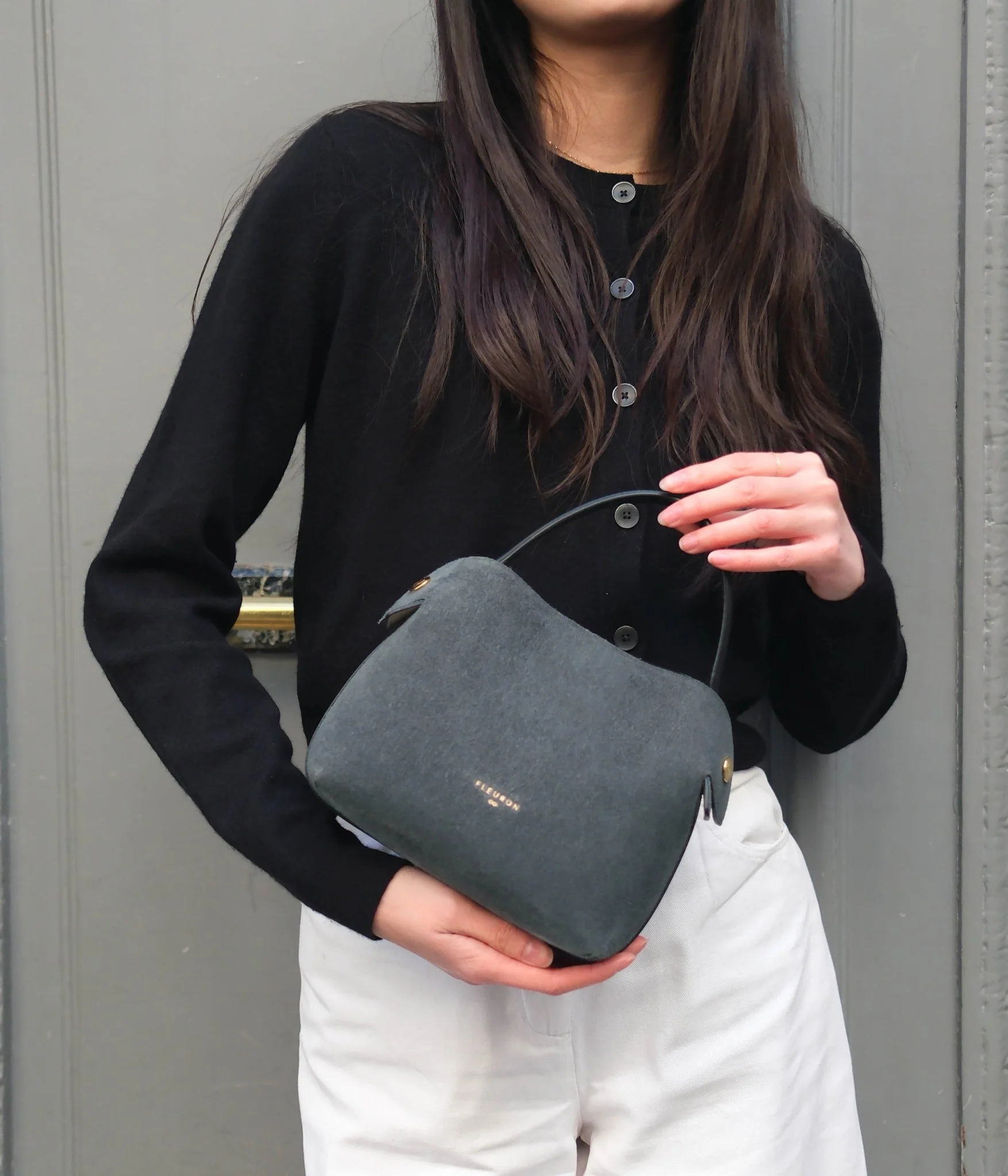 Mini Swann | Suede Orage