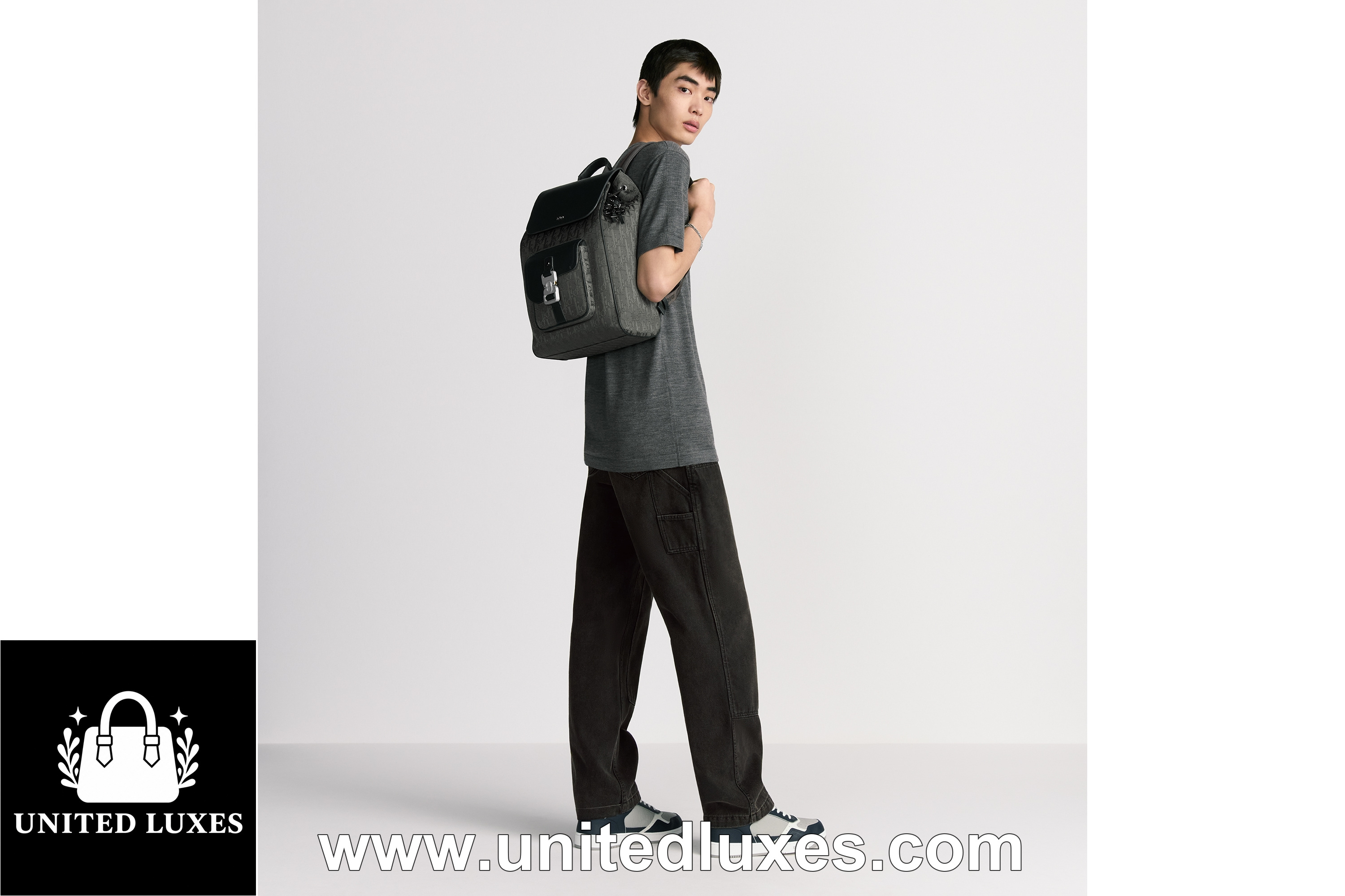 Replica Saddle Backpack with Flap