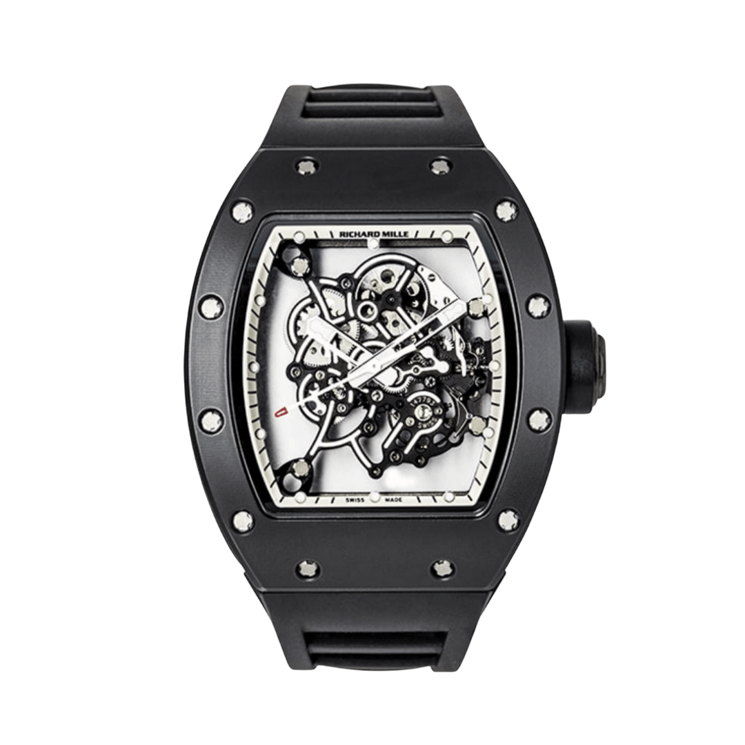 Richard Mille Ceramic Bubba Watson White Drive (Americas) RM055【1:1 Replica】