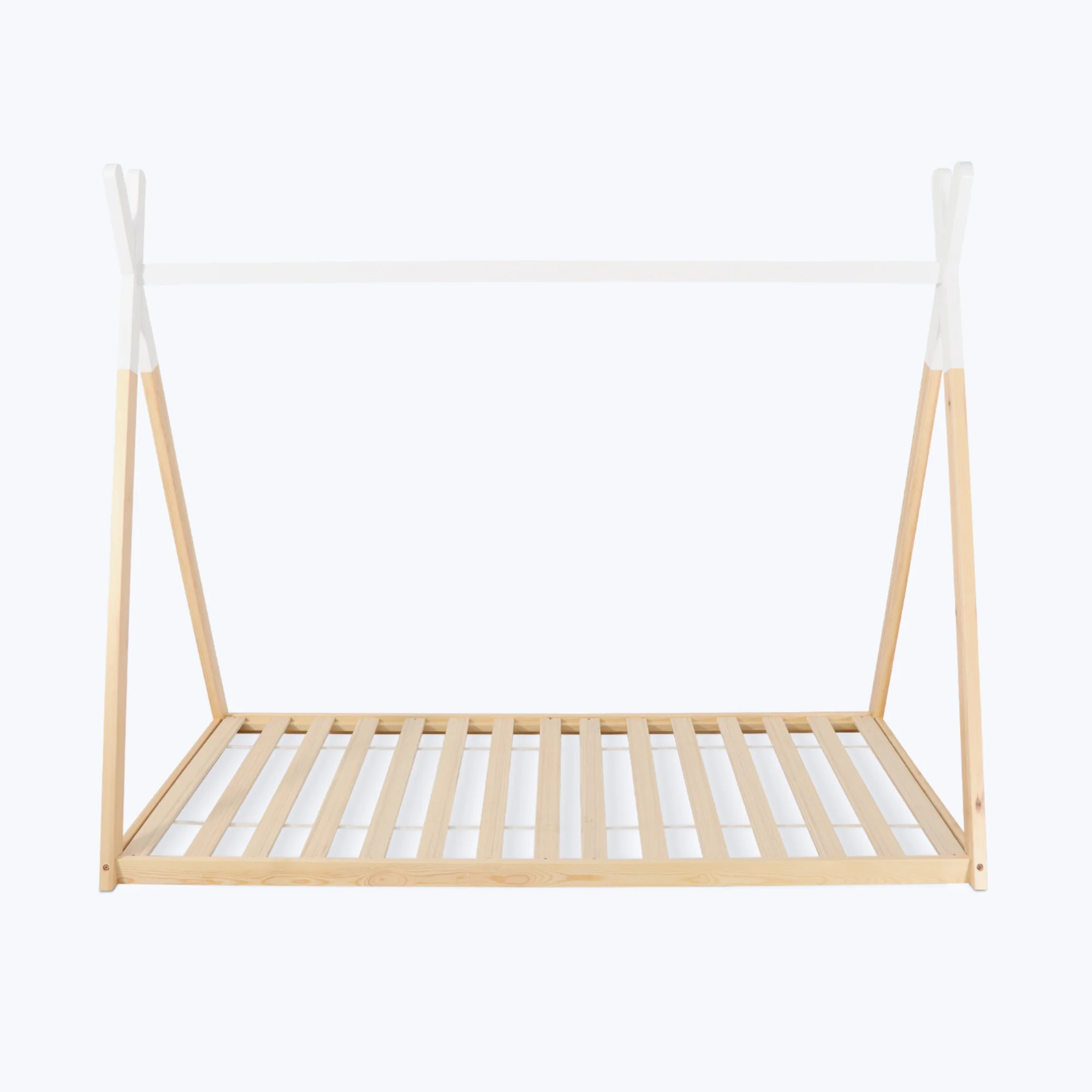 Lit tipi Plume - Lit Montessori au sol