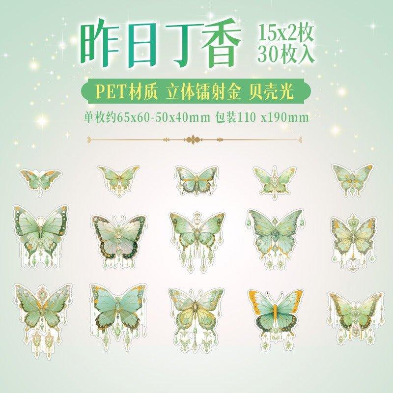 1135 Stickers Butterfly Dreams