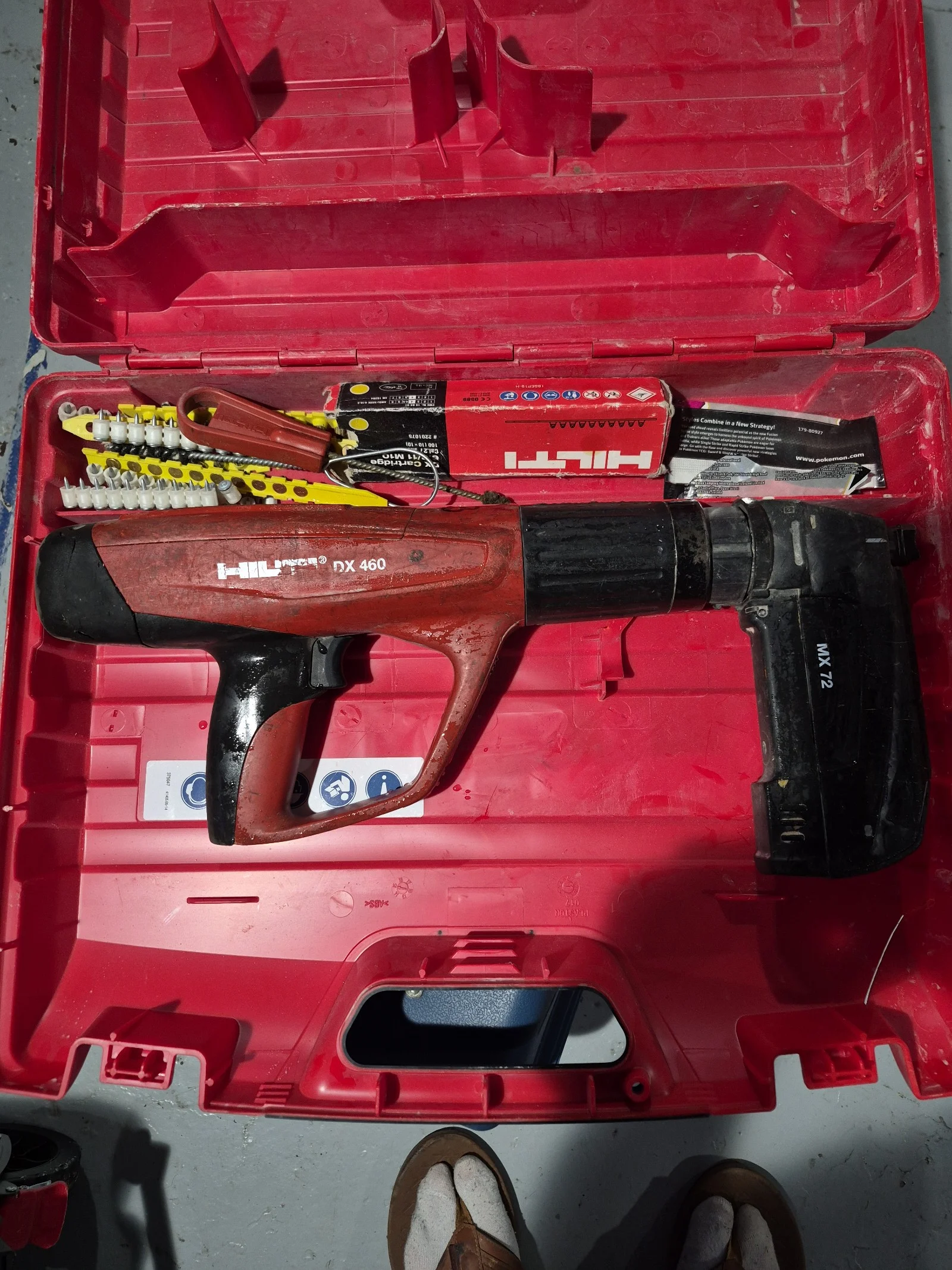 HILTI DX 460 nail gun N2Z4M