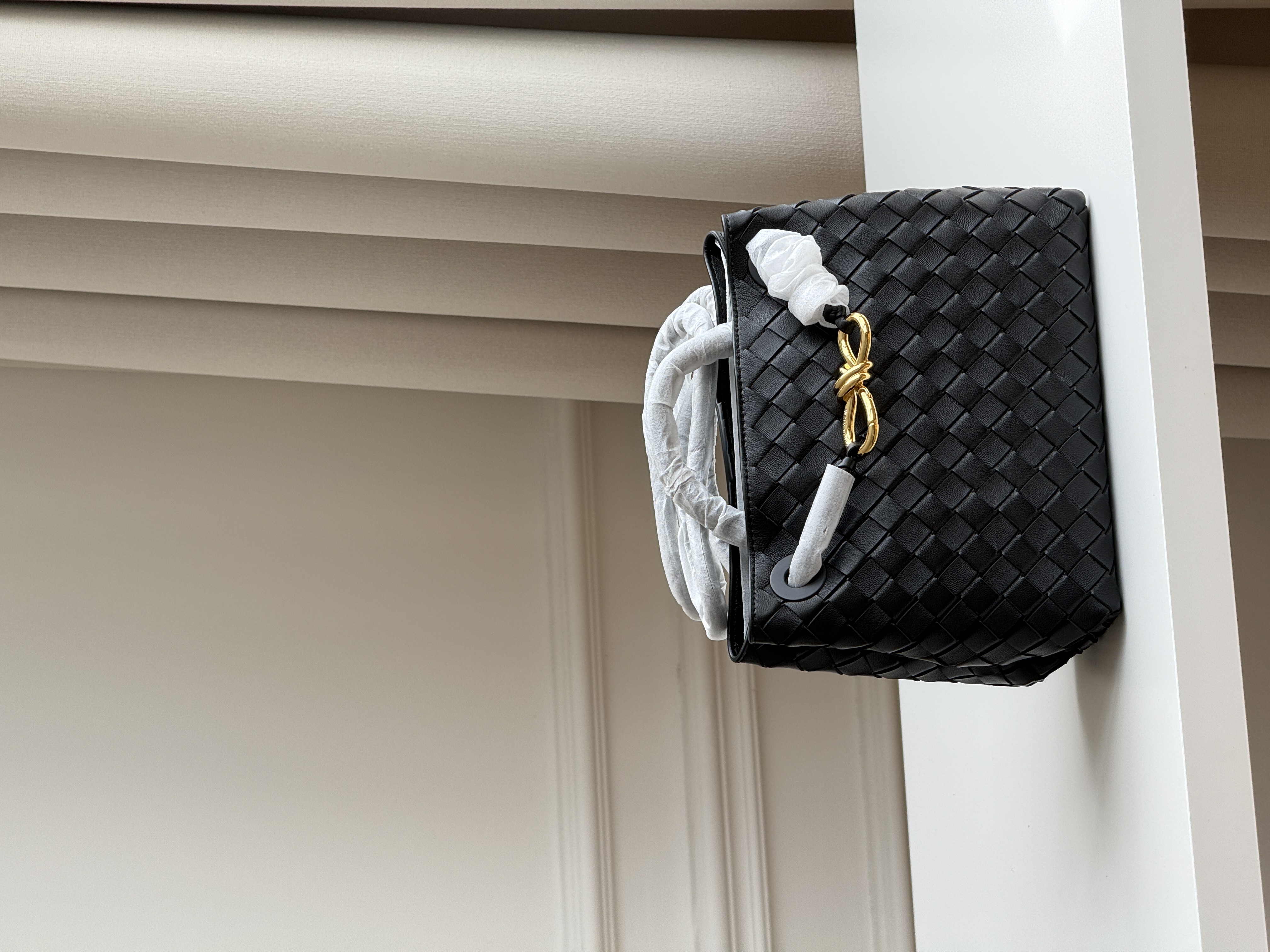 Bottega Veneta Andiamo Small Intrecciato Tote Bag