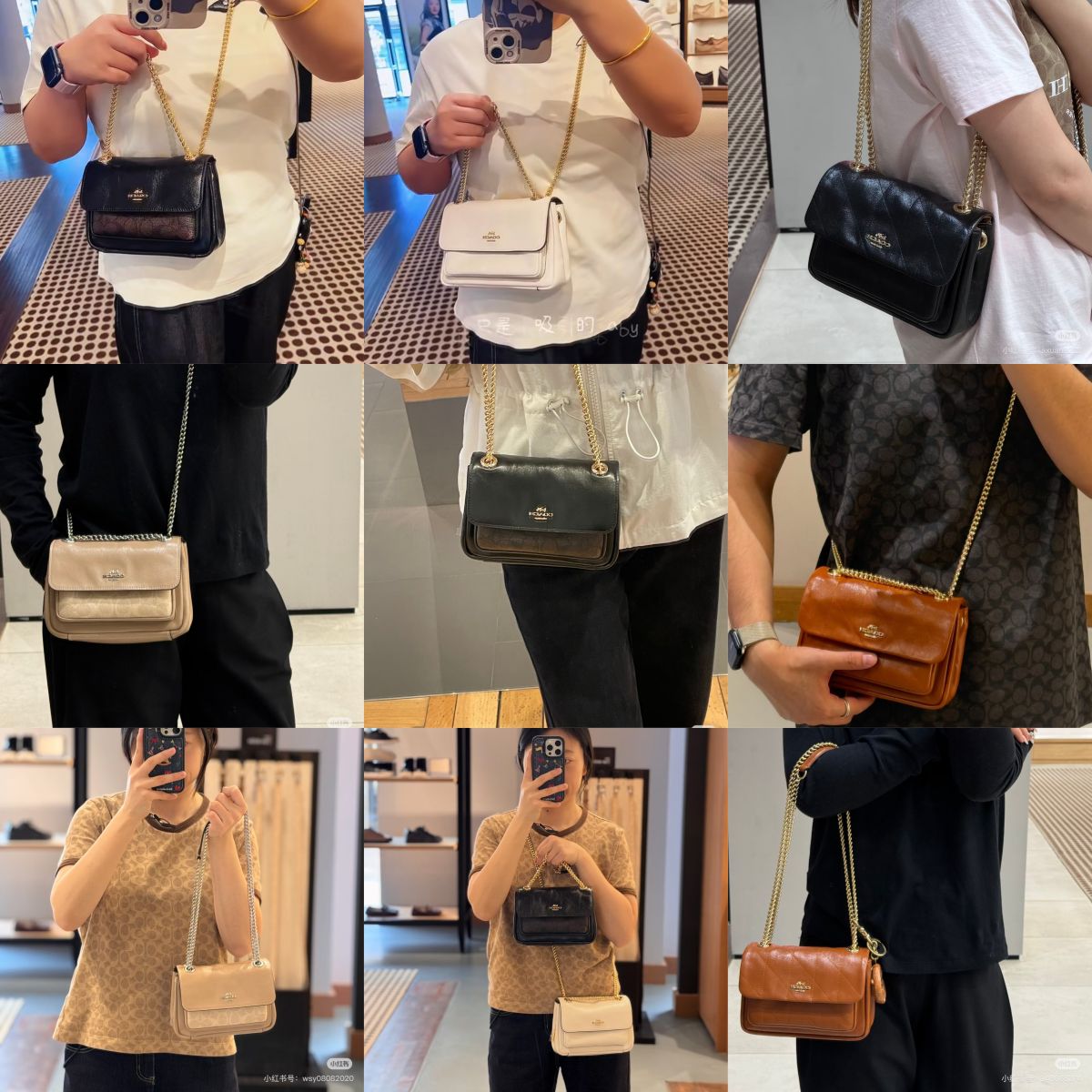 Women Handbag CEU11 CEU13 CEU14 Elodie Crossbody Shoulder Chain Bag