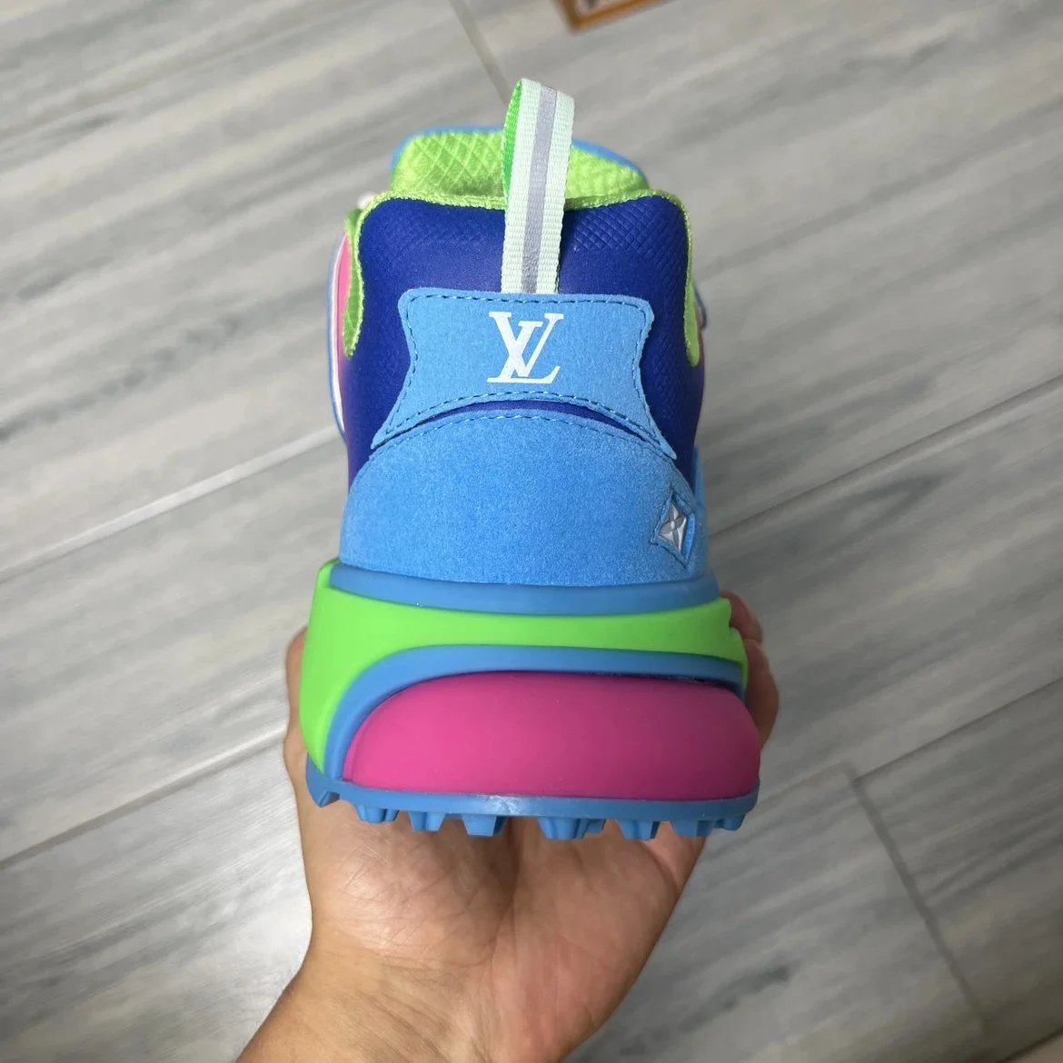 LV Runner Tatic mix Color Blue