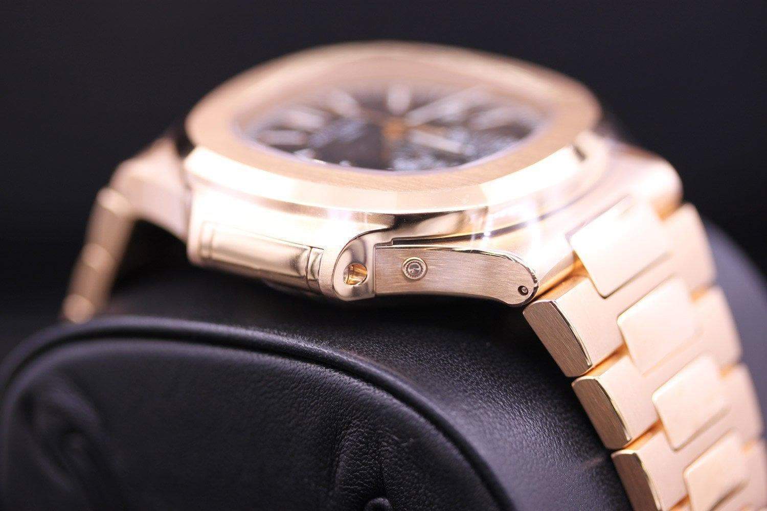 Patek Philippe Nautilus Chronograph 40mm 5980/1R Black Dial【1:1 Replica】