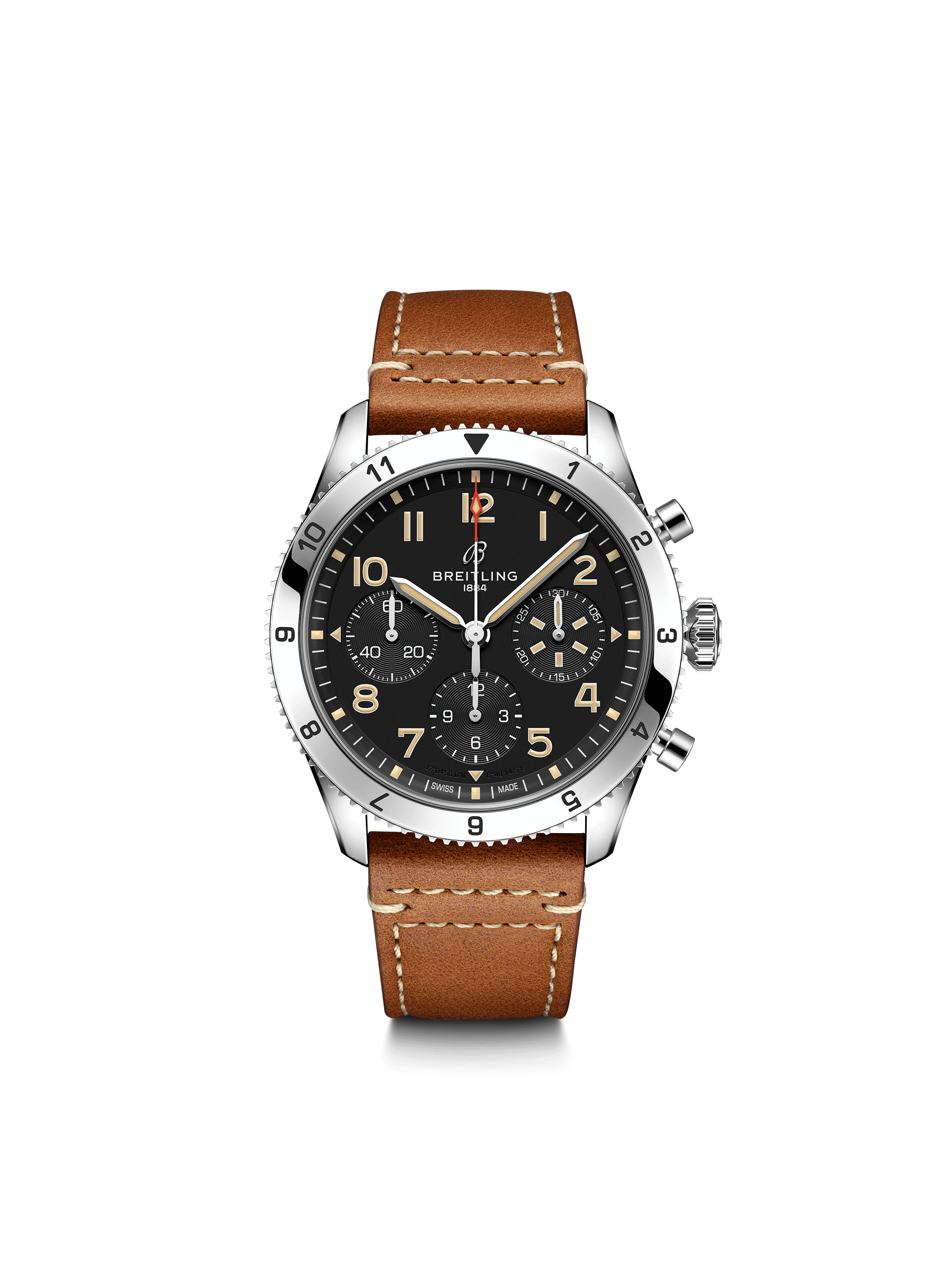 BREITLING Classic AVI Chronograph 42 P-51 Mustang A233803A1B1X1【1:1 Replica】
