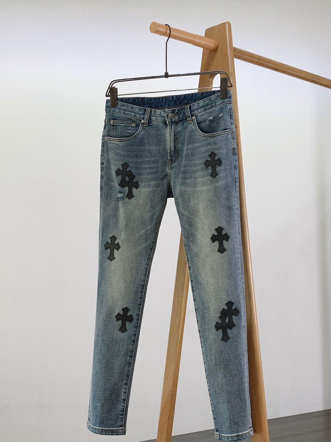 2024 new casual cross jeans