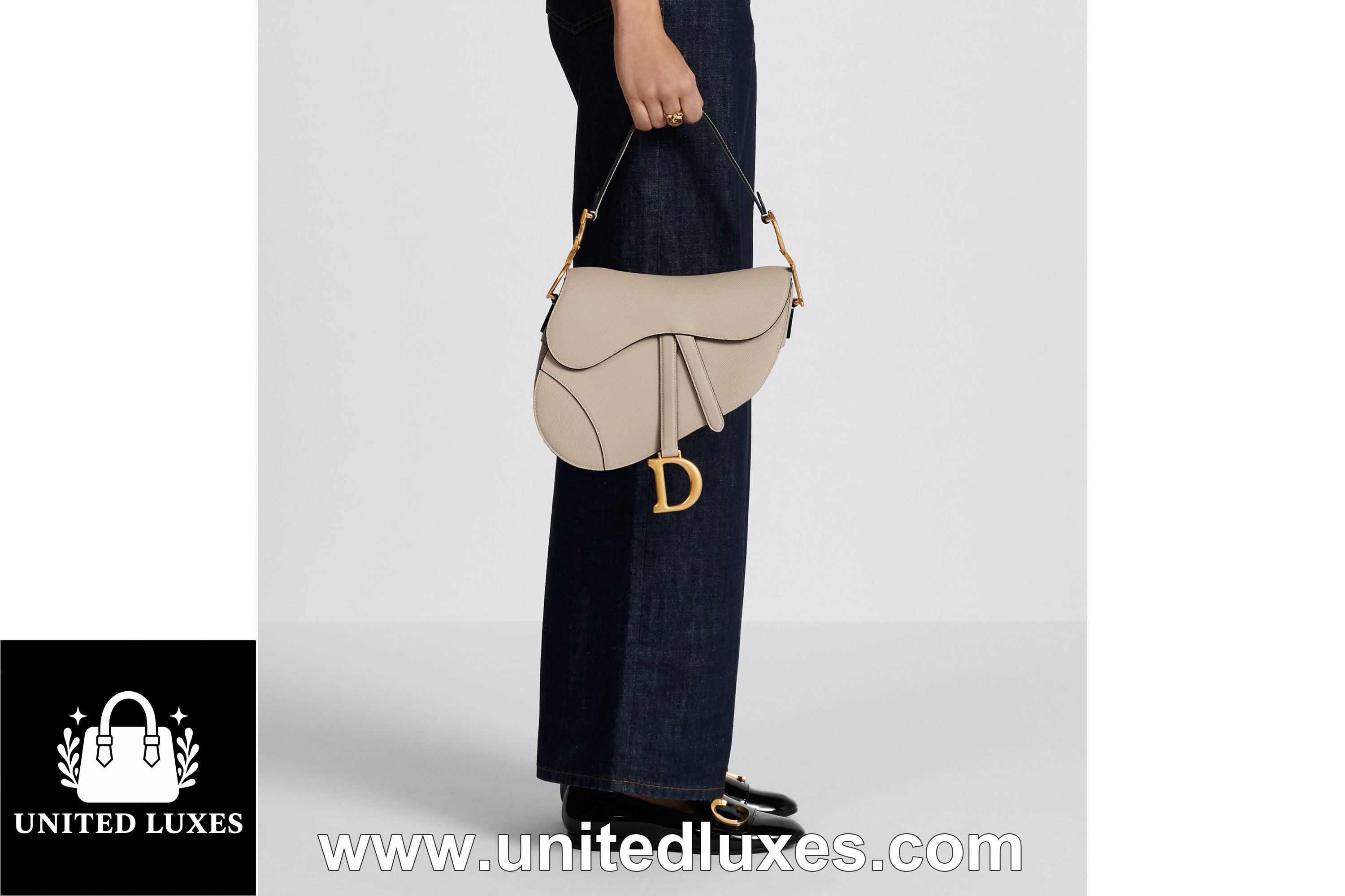 Replica Saddle Bag with Strap