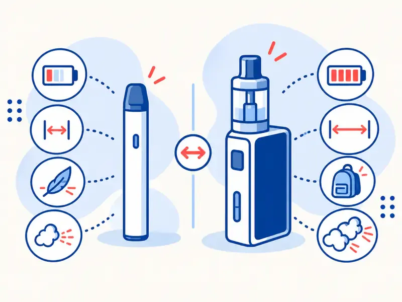 Compact and High-Capacity Formats: What the Trade-Offs Mean — OZ Vape Direct guide