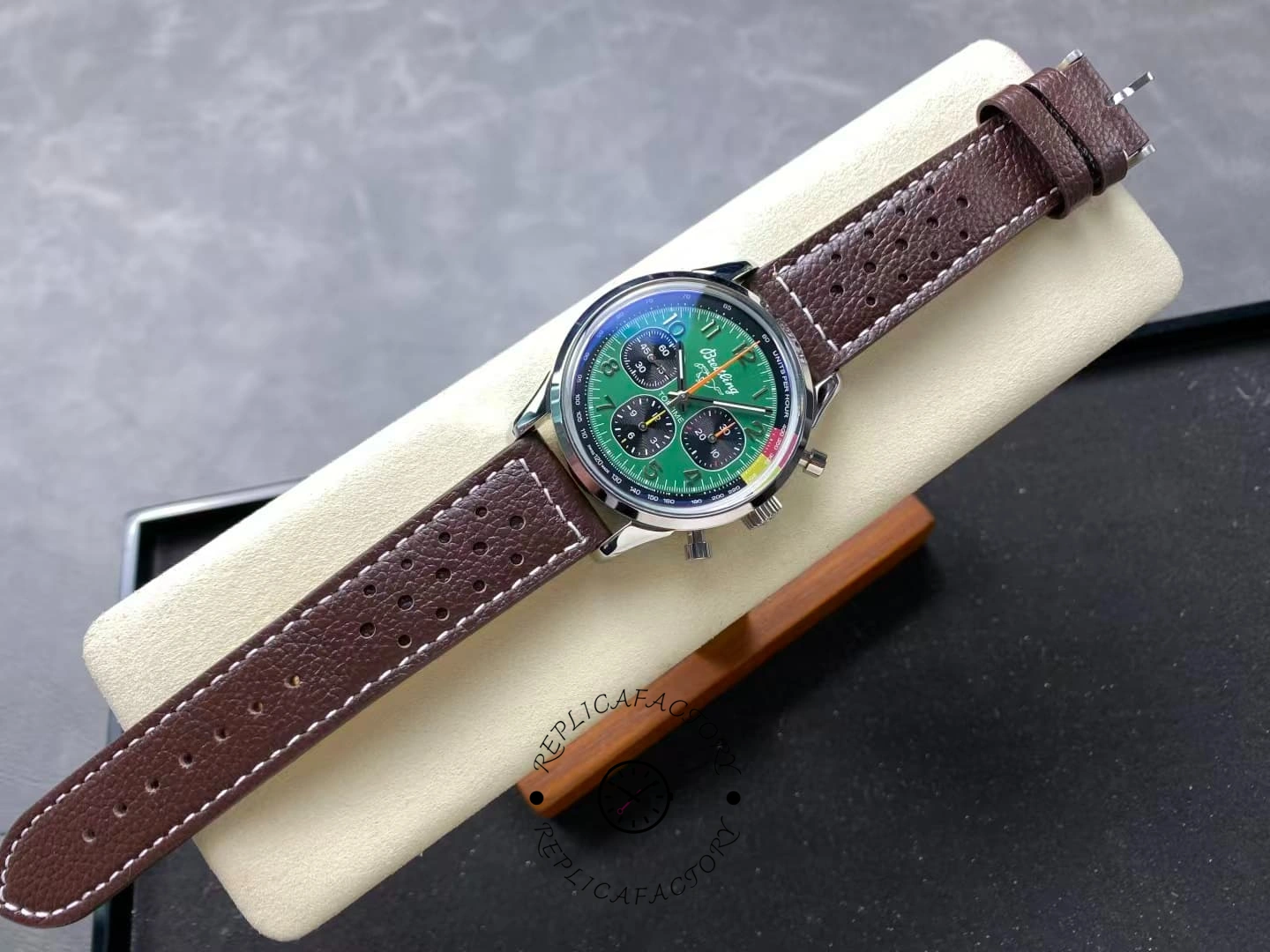 Breitling Top Time B01 Ford Mustang Automatic Replica AB01762A1L1X1 Arabic Markers