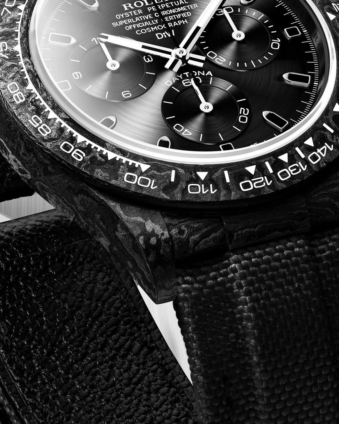 NTPT Carbon DiW Rolex Daytona “ALL BLACK