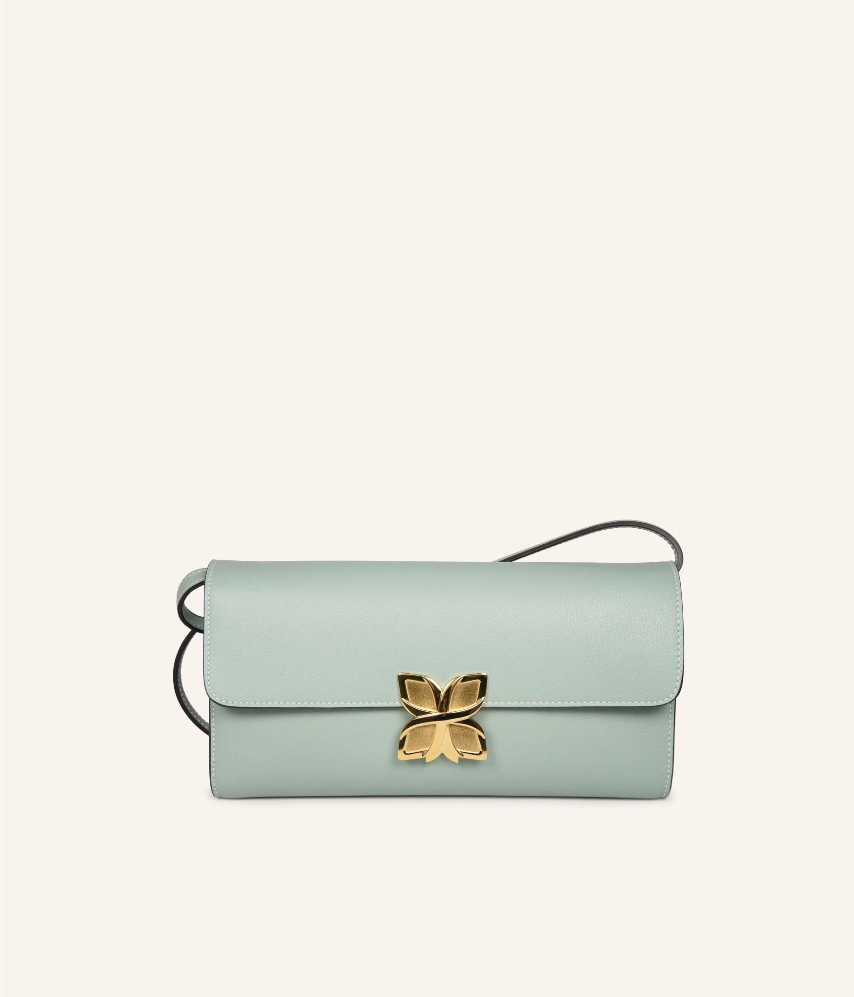 Hortensia Clutch | Vert Jade