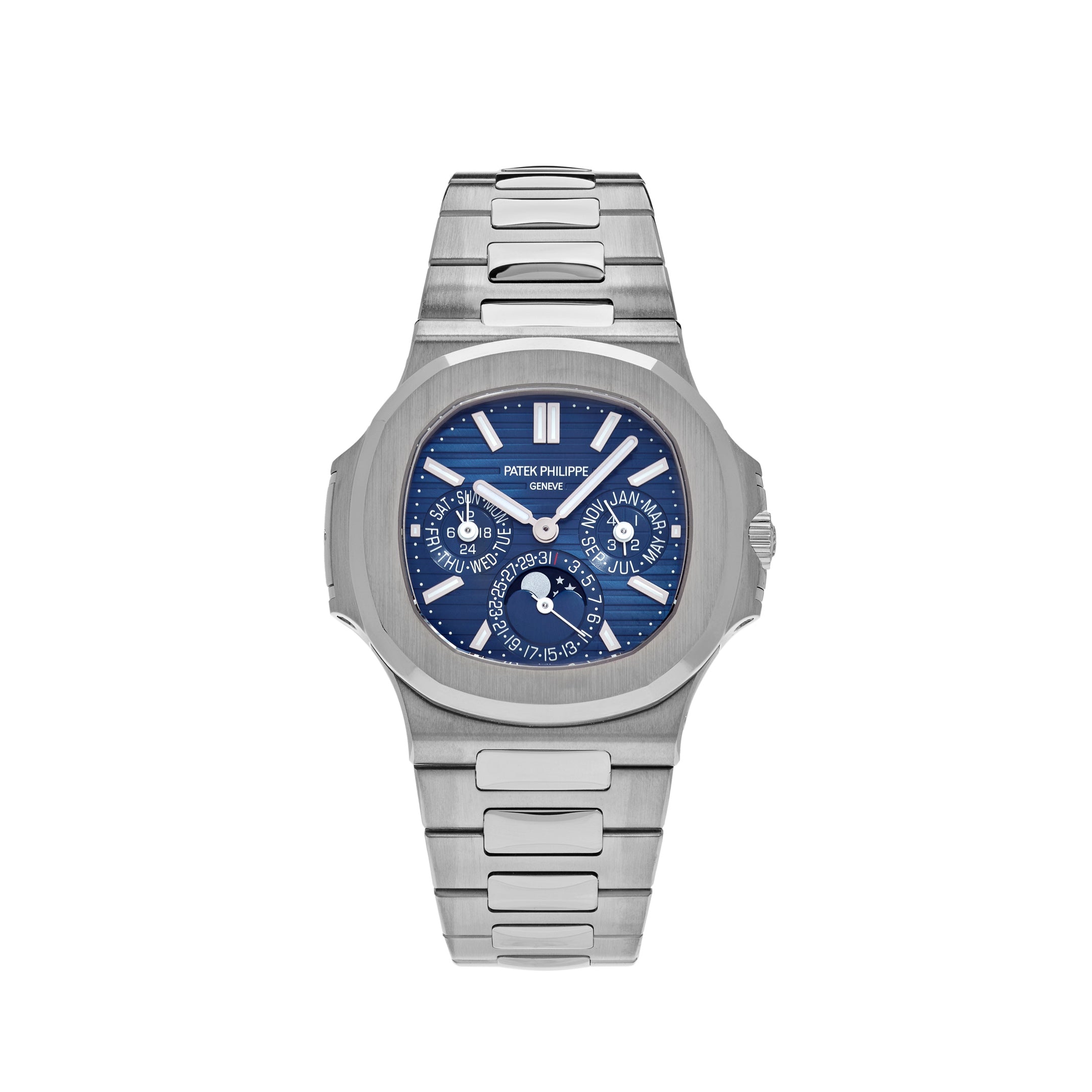 Patek Philippe Nautilus 5740/1G-001 Perpetual Calendar Moonphase【1:1 Replica】