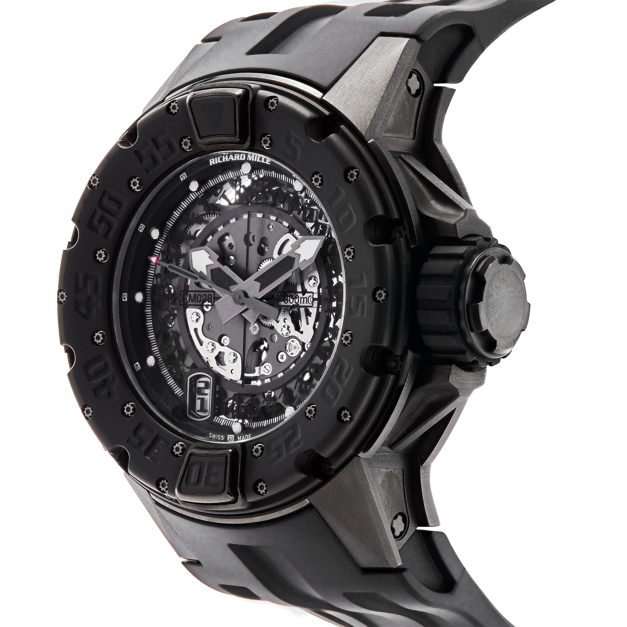 Richard Mille Boutique Special Black Titanium RM028 Limited Edition to 30pcs【1:1 Replica】