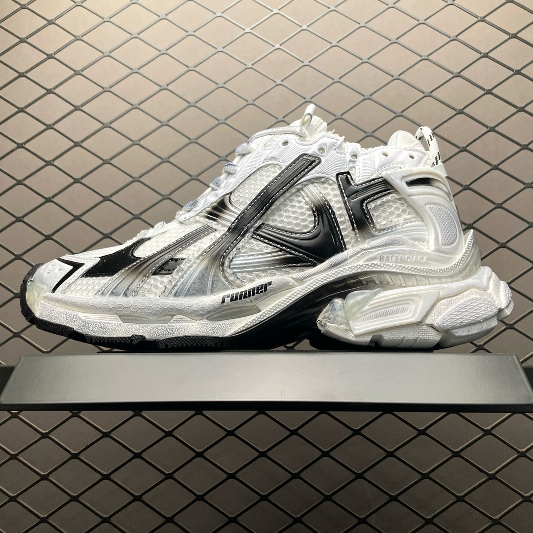 Balenciaga runner broken handmade aging effect shoes