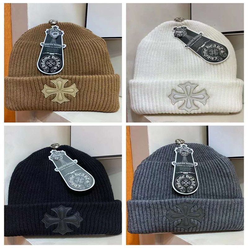 Chrome Hearts Big Cross Beanie