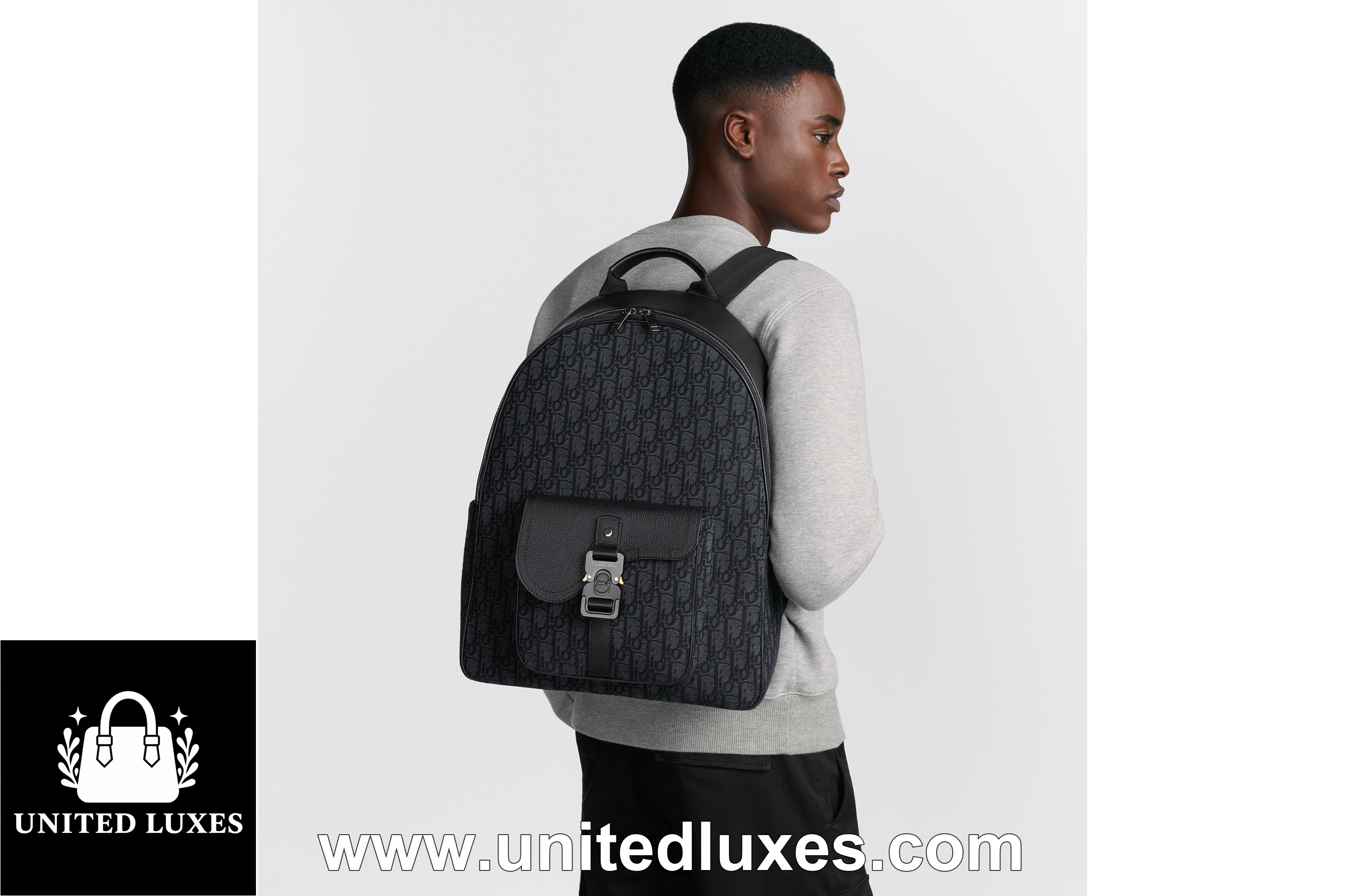 Replica Saddle Zip Backpack