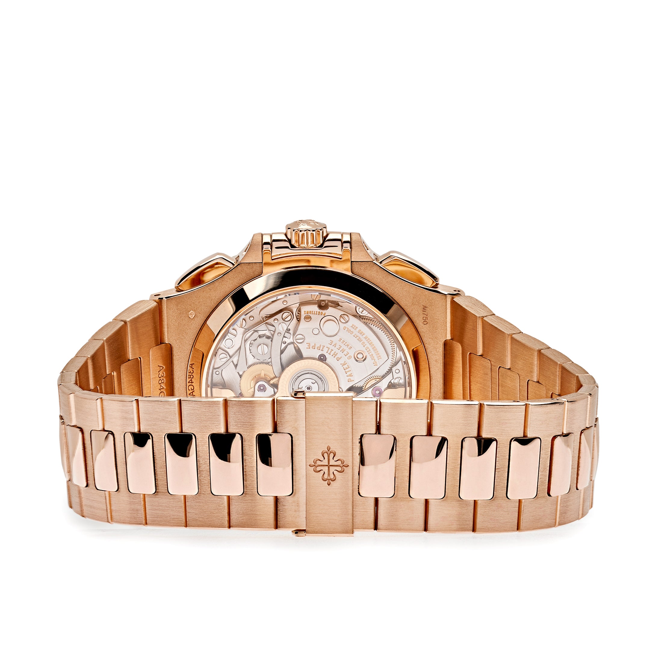 Patek Philippe Nautilus Chronograph Date Rose Gold 5980/1R【1:1 Replica】