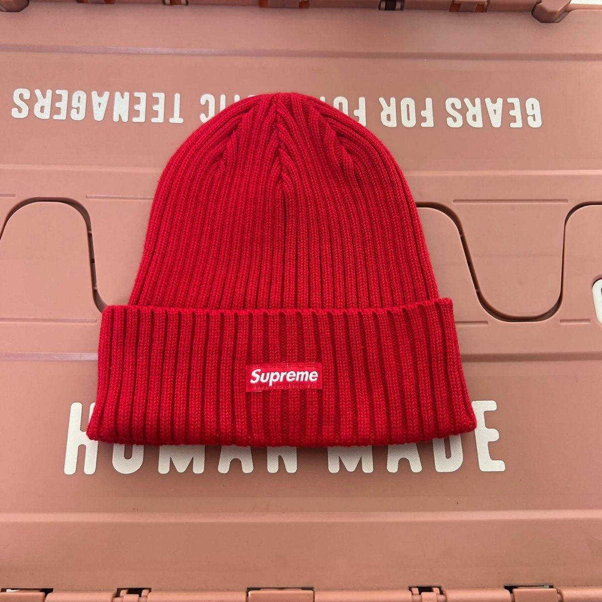 Supreme Cold Hat 5-Color Knitted Hat Stacked