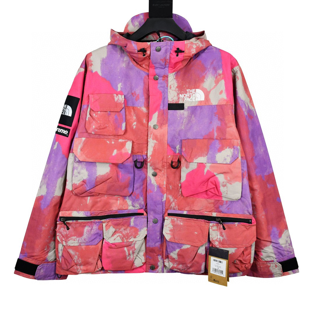 Supreme SS20 Week 13 & TNF Cargo Jacket Pink