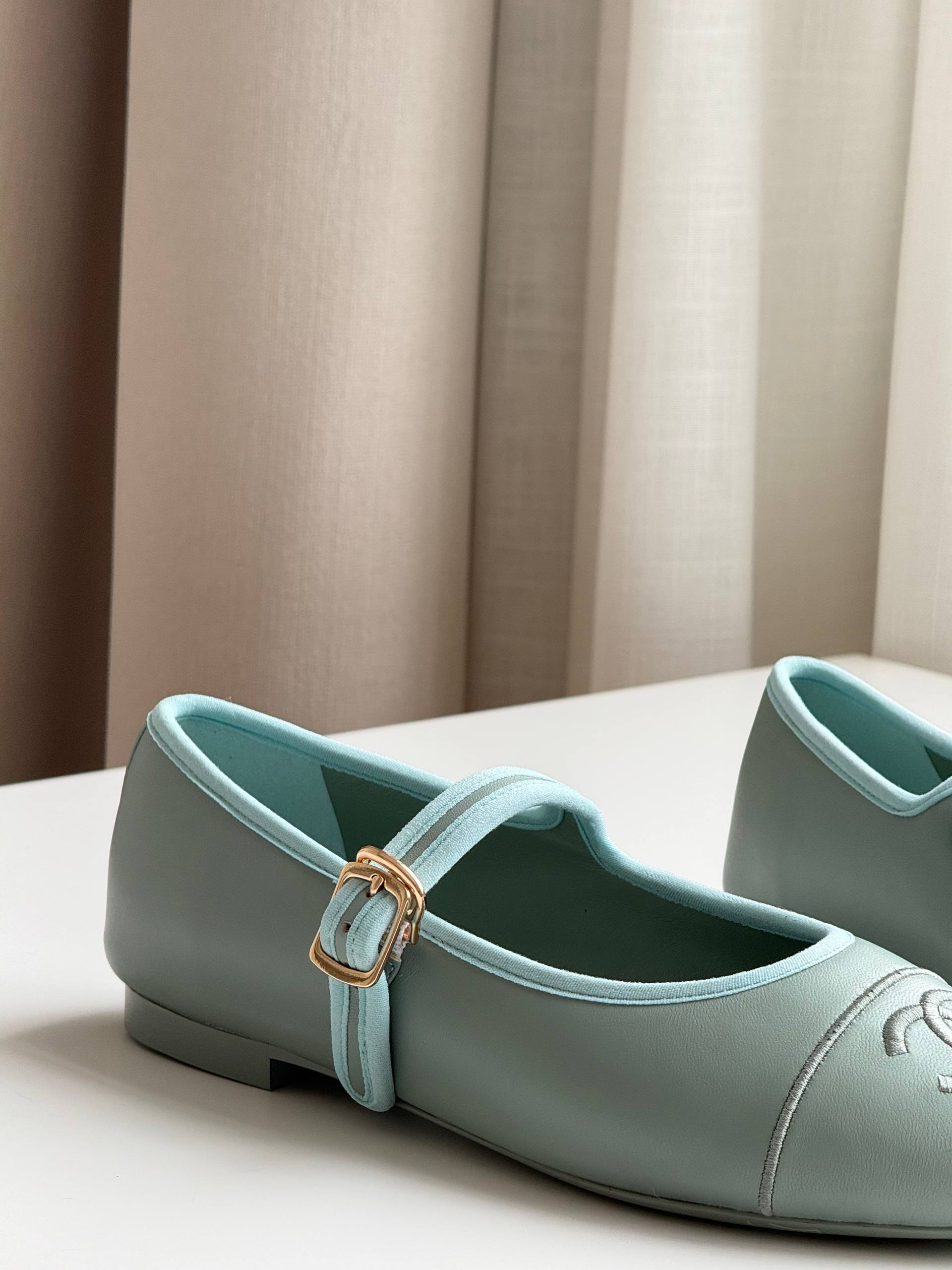 CHANEL Mary Jane Ballerina Flats