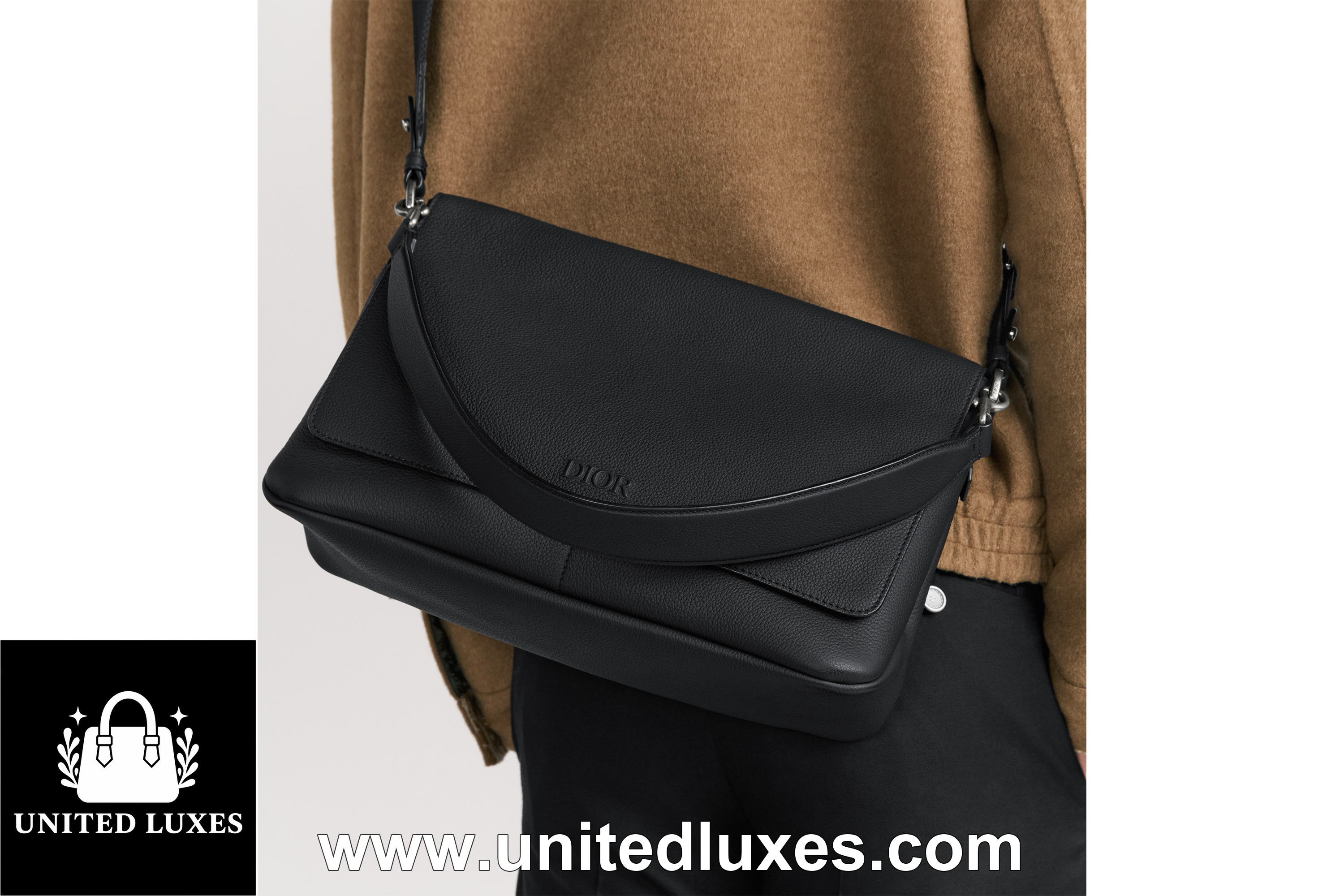 Replica Dior Privé Messenger Bag with Flap