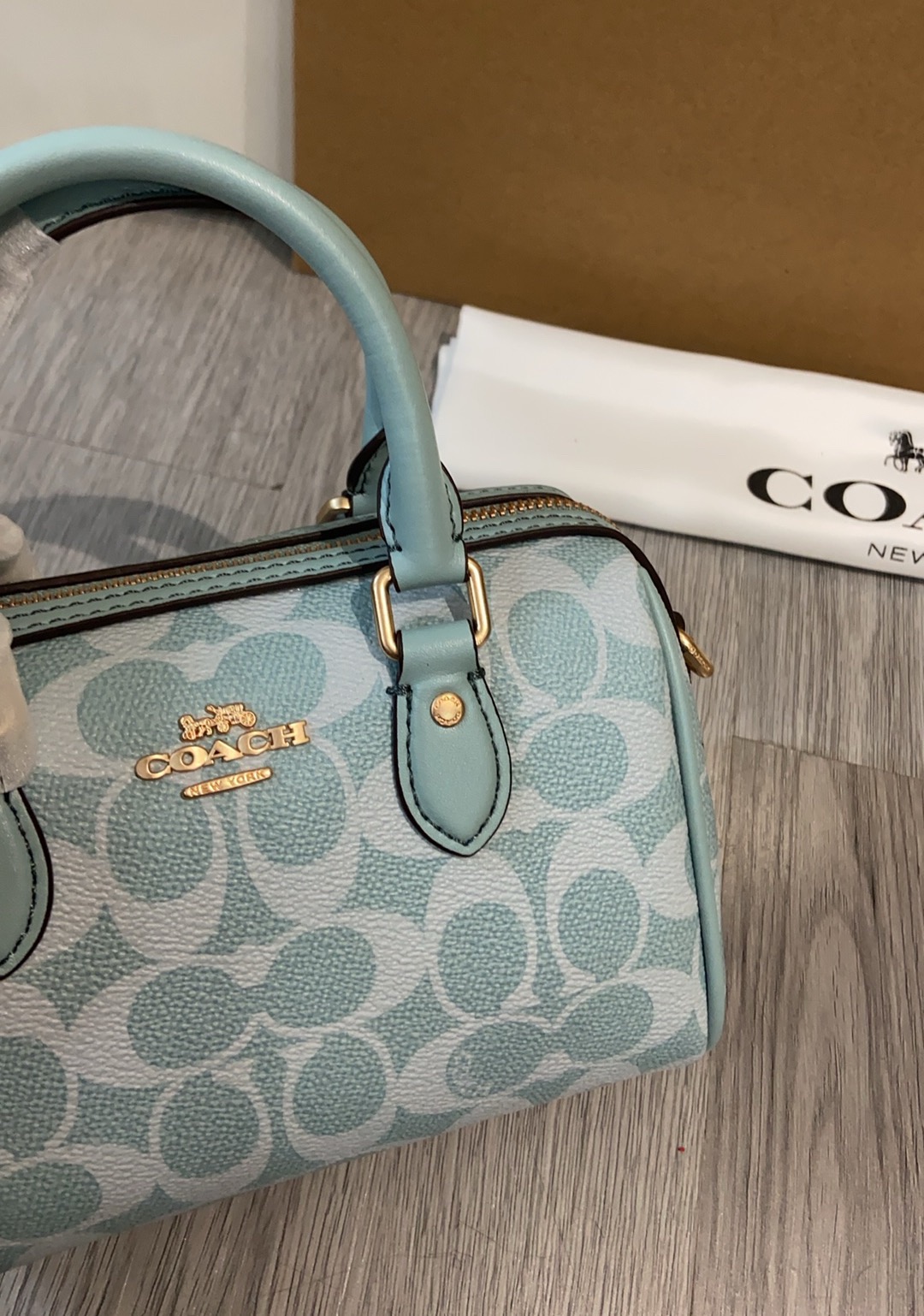 Women Handbag CEY63 Mini Rowan Crossbody Bag In Signature Canvas
