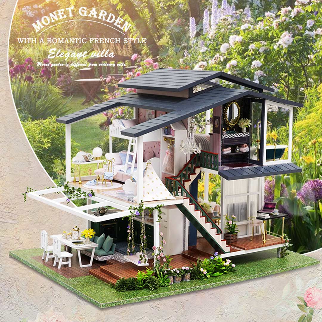Monet Garden DIY Miniature House Kit