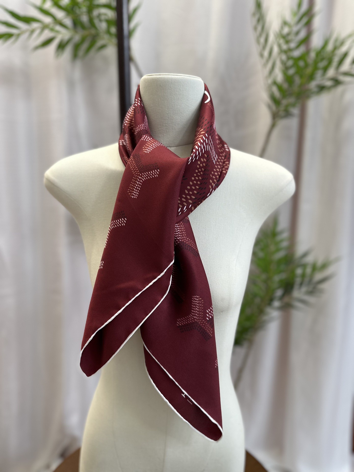 Goyard Silk Scarf