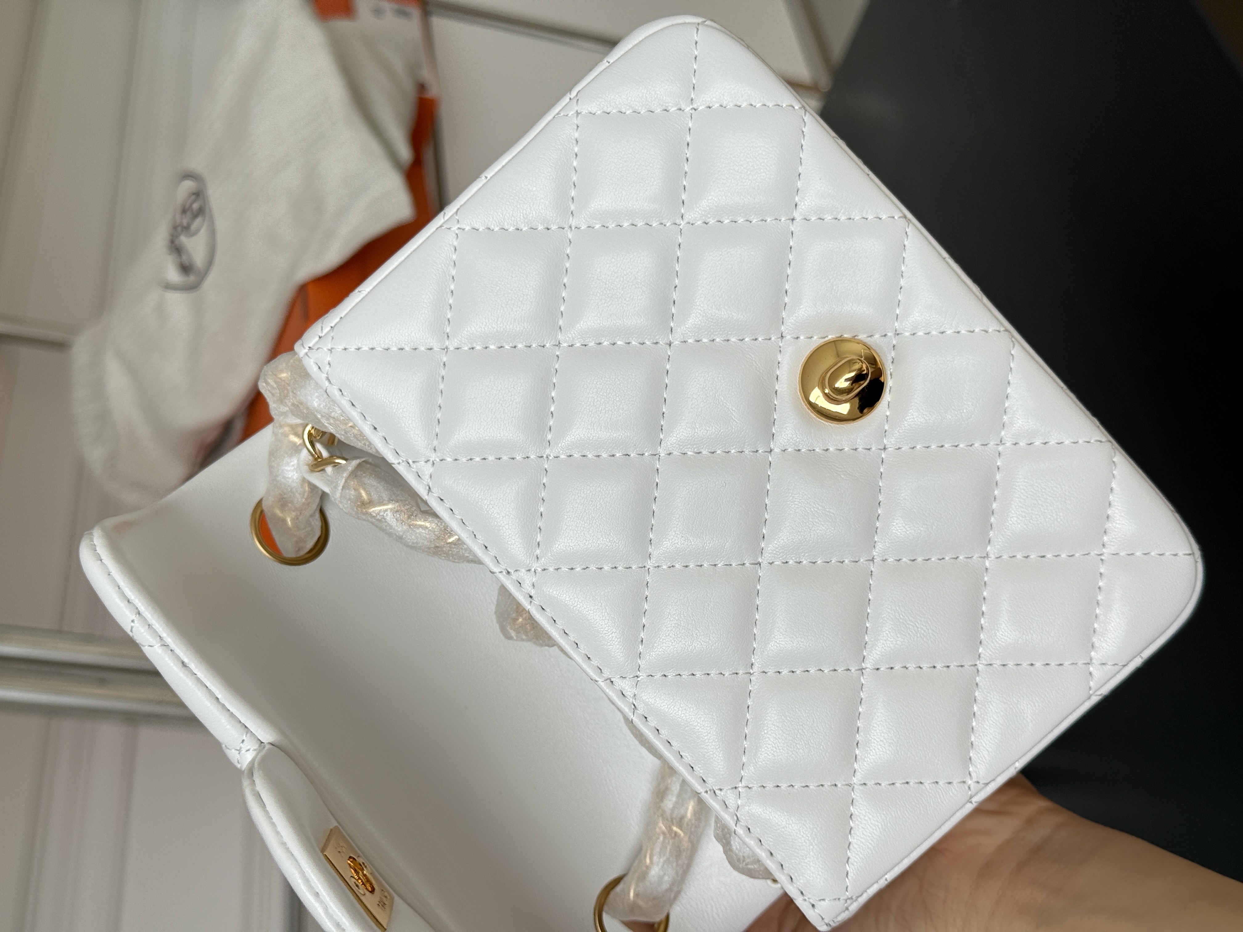 CHANEL  Classic Square Fat Bag