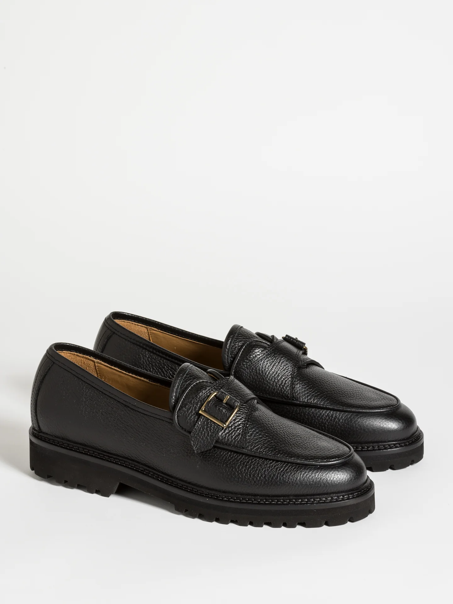 TOMMY LUG BLACK GRAINED