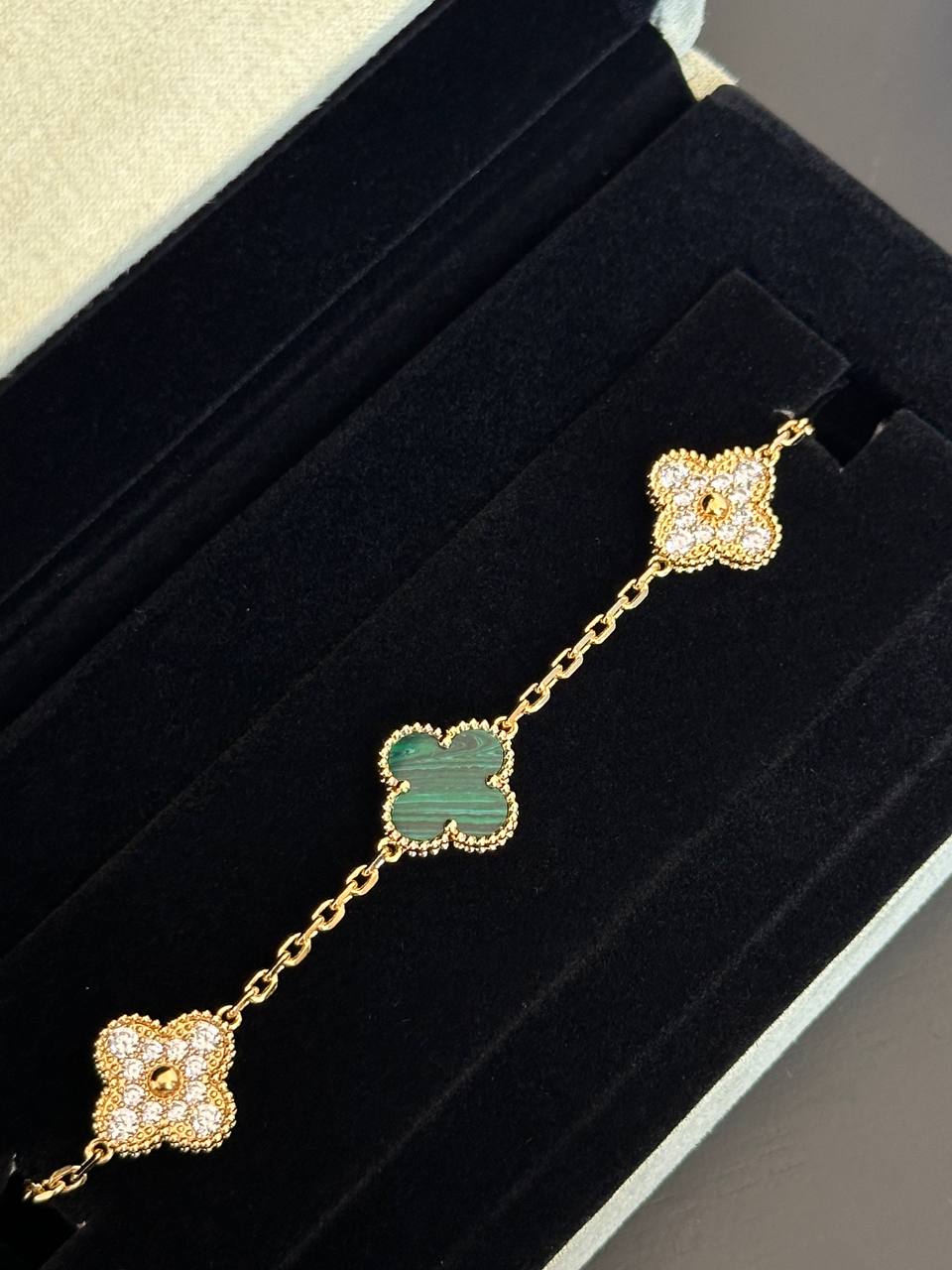 Van Cleef & Arpels Vintage Alhambra Bracelet, 5 Motifs