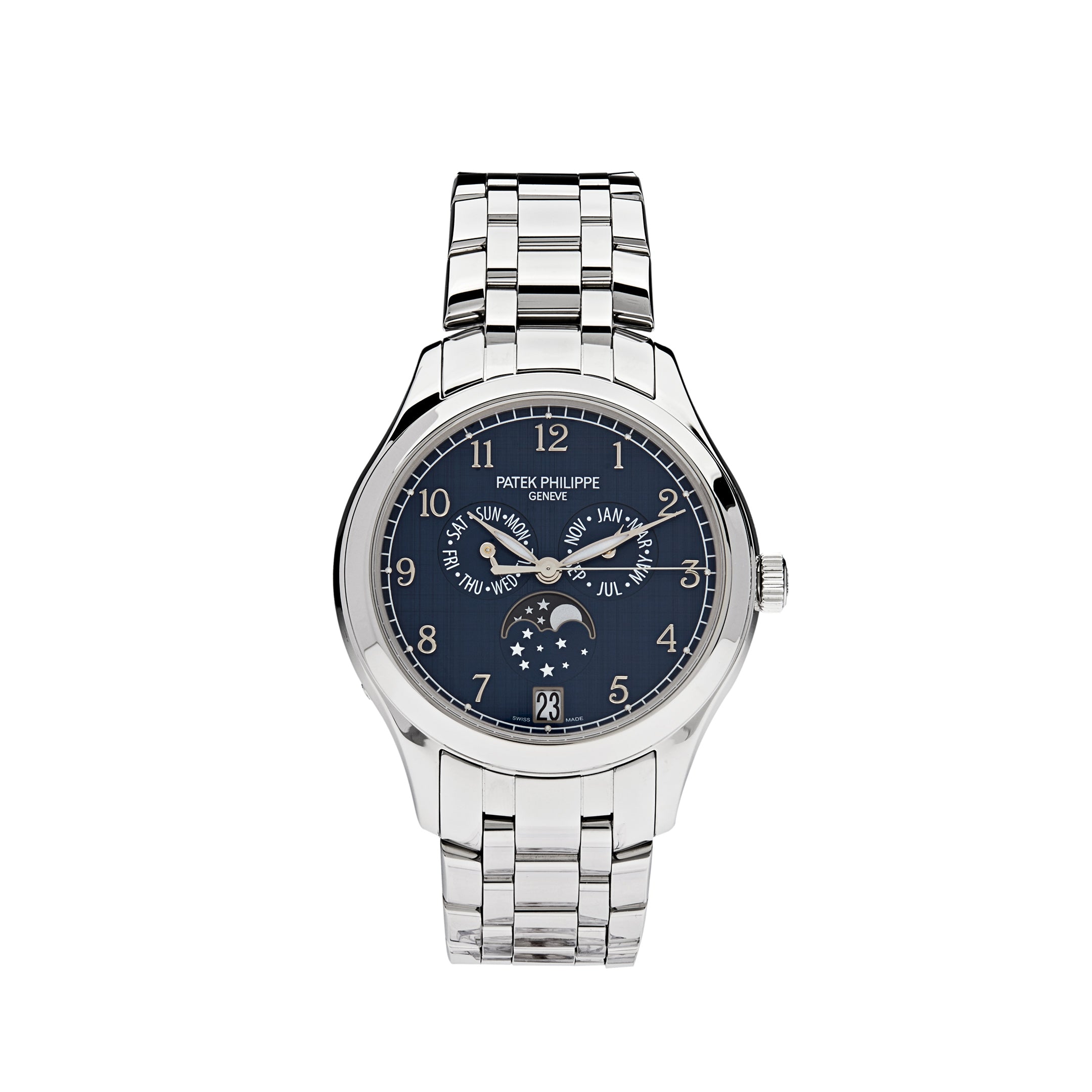 Patek Philippe Complications Annual Calendar Moon Phases 4947/1A-001【1:1 Replica】