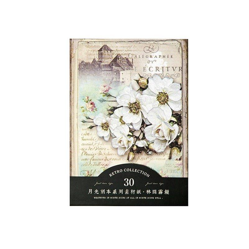 2170 Vegetable Paper Moonlight Engraving Series