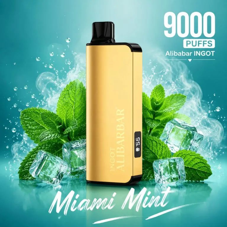 ALIBARBAR INGOT 900O Puffs 【Limited Edition】- 13 Flavors