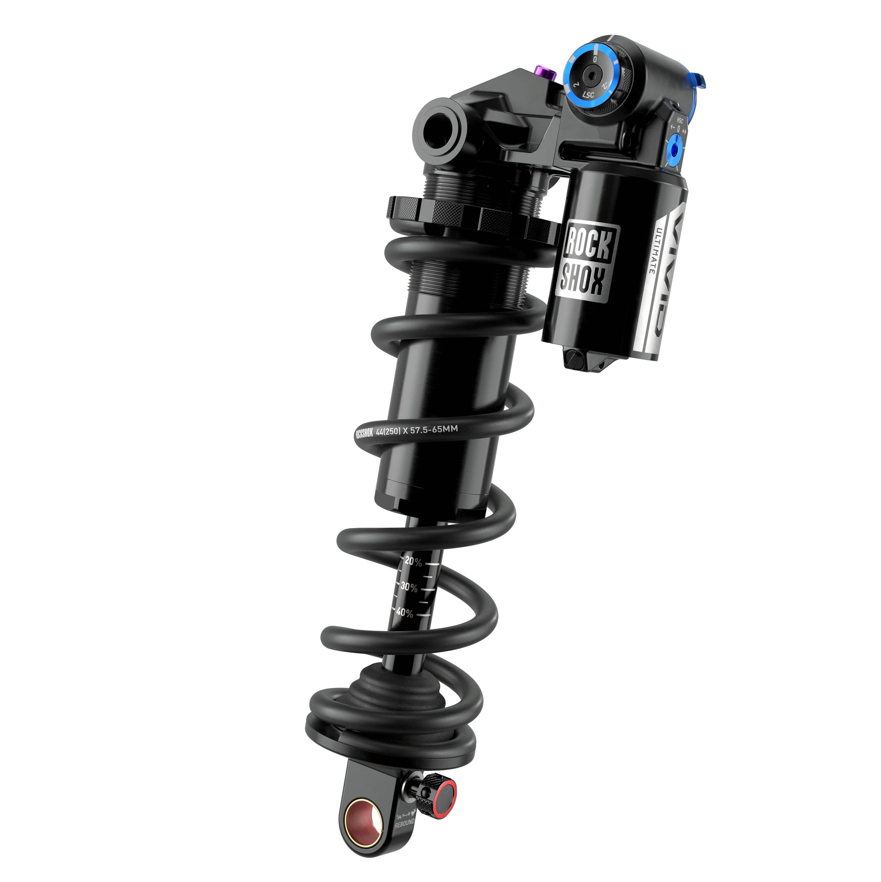 Amortisseur ROCKSHOX VIVID COIL ULTIMATE RC2T D1 Trunnion