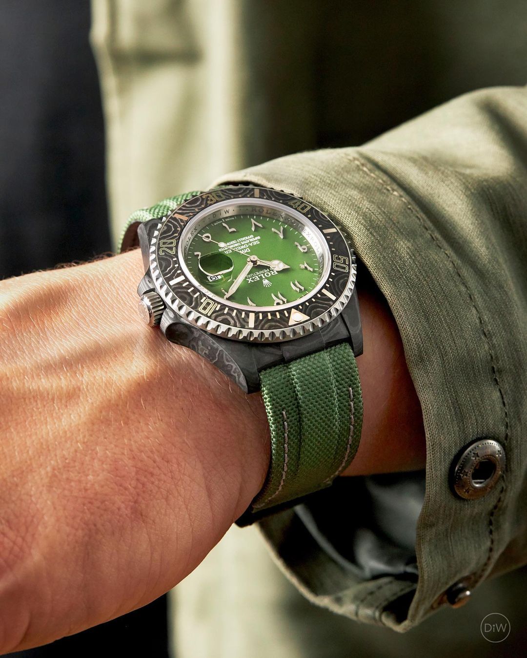 NTPT Carbon DiW Rolex Sea Dweller 43 