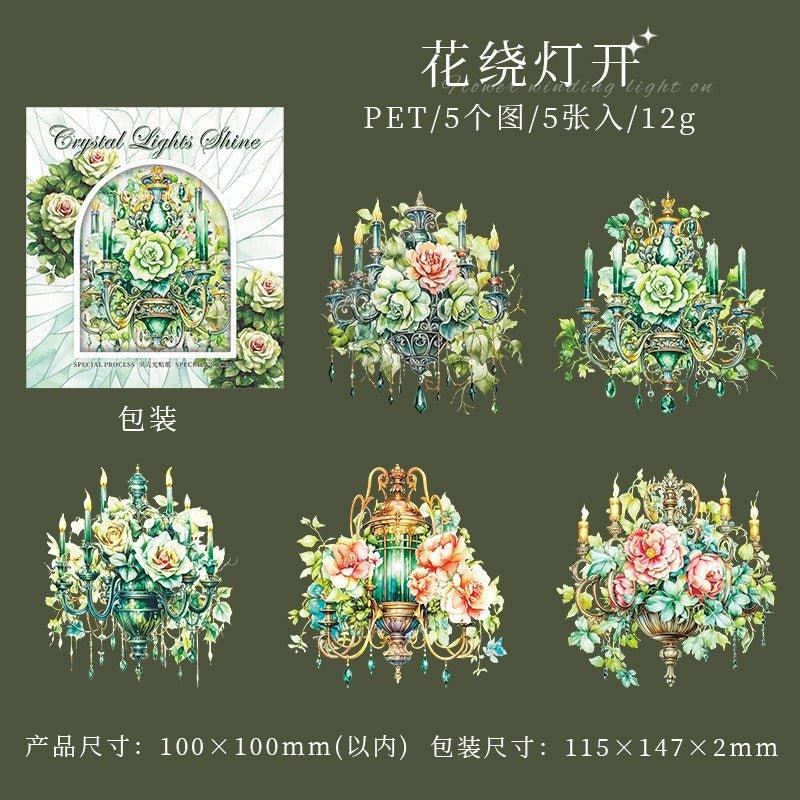 1111 Sticker Pack Crystal Light Shadow Series