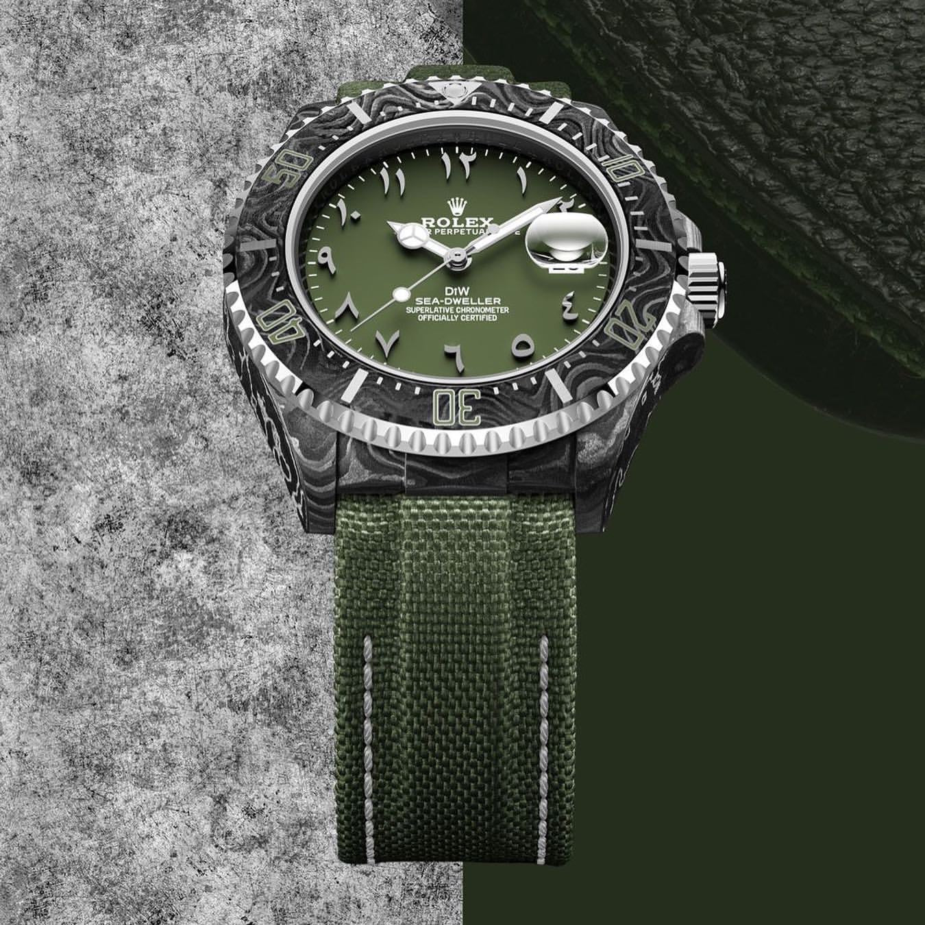 NTPT Carbon DiW Rolex Sea Dweller 43 