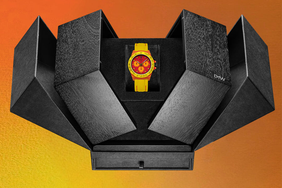 Quartz Fiber Rolex DiW Daytona VOLCANO【1:1 Replica】