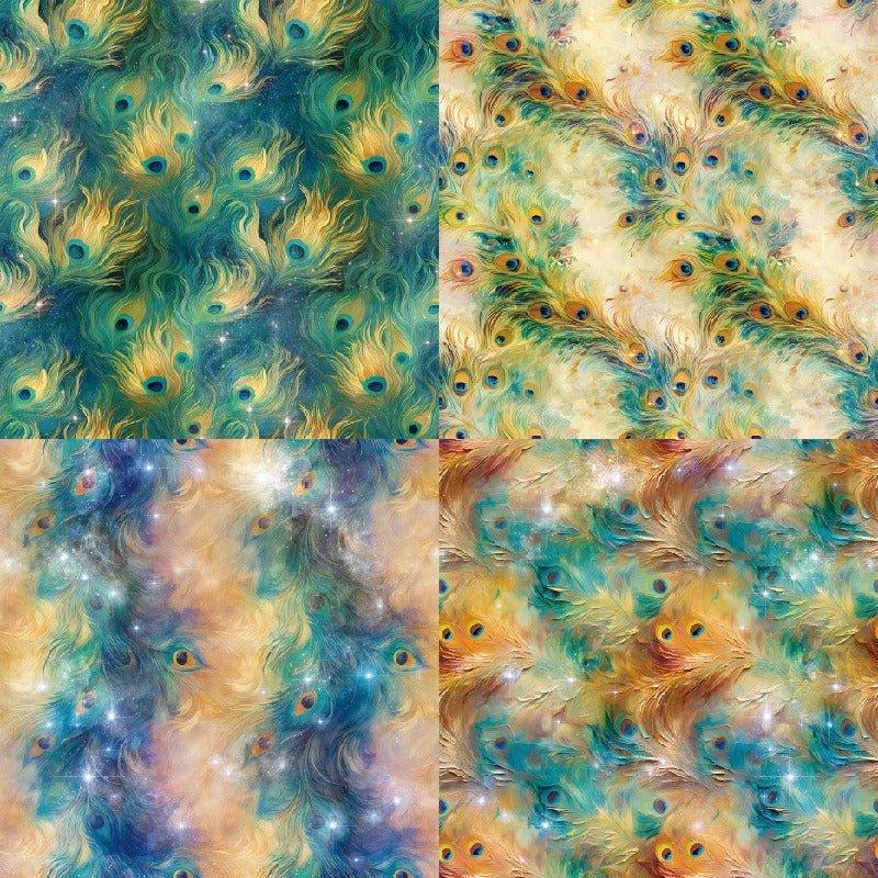 2185 Handbook Material Paper Card Making Background Paper 6″ Single Sided Patterns