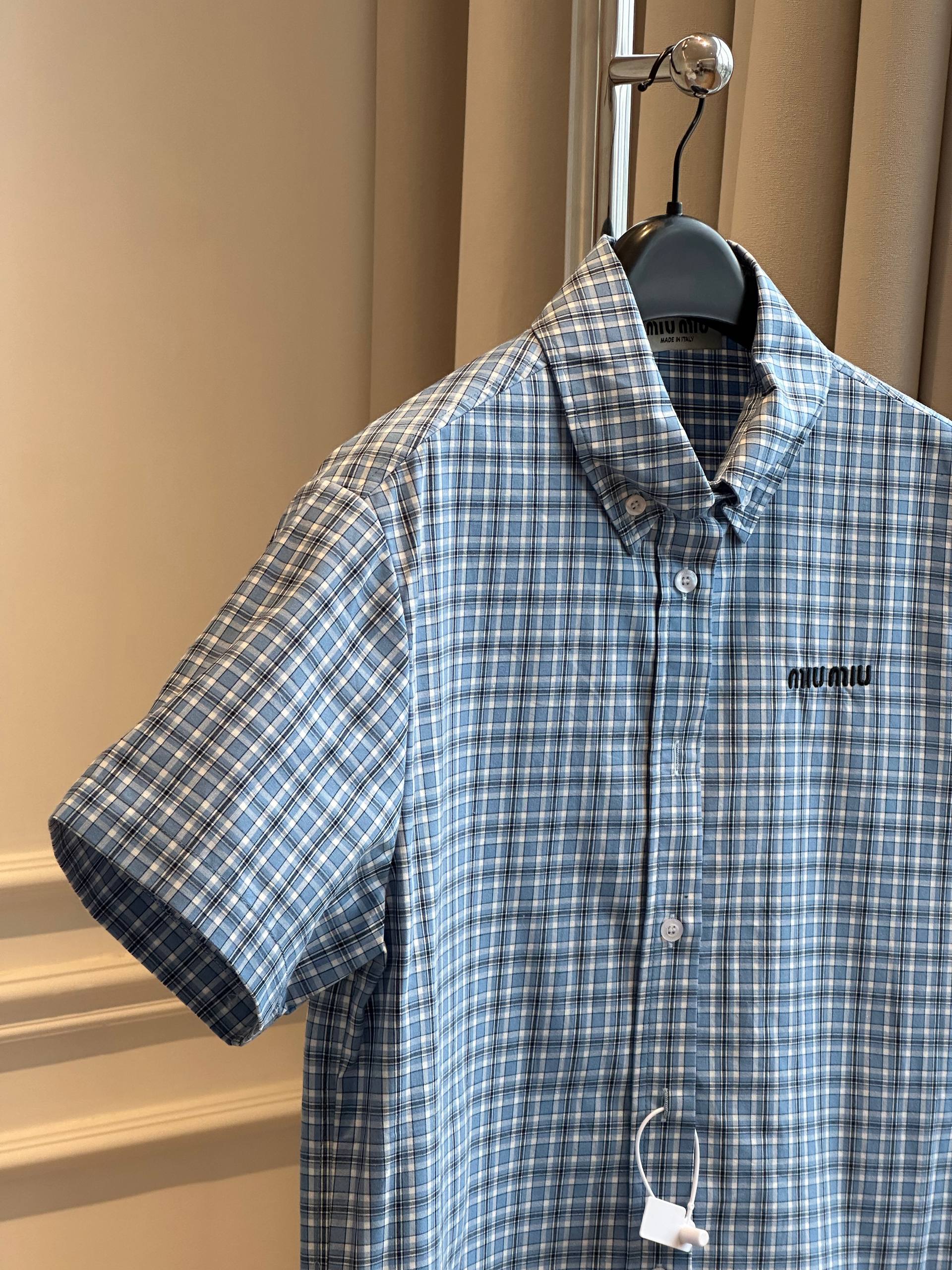 Miu Miu Preppy Shirt Dress