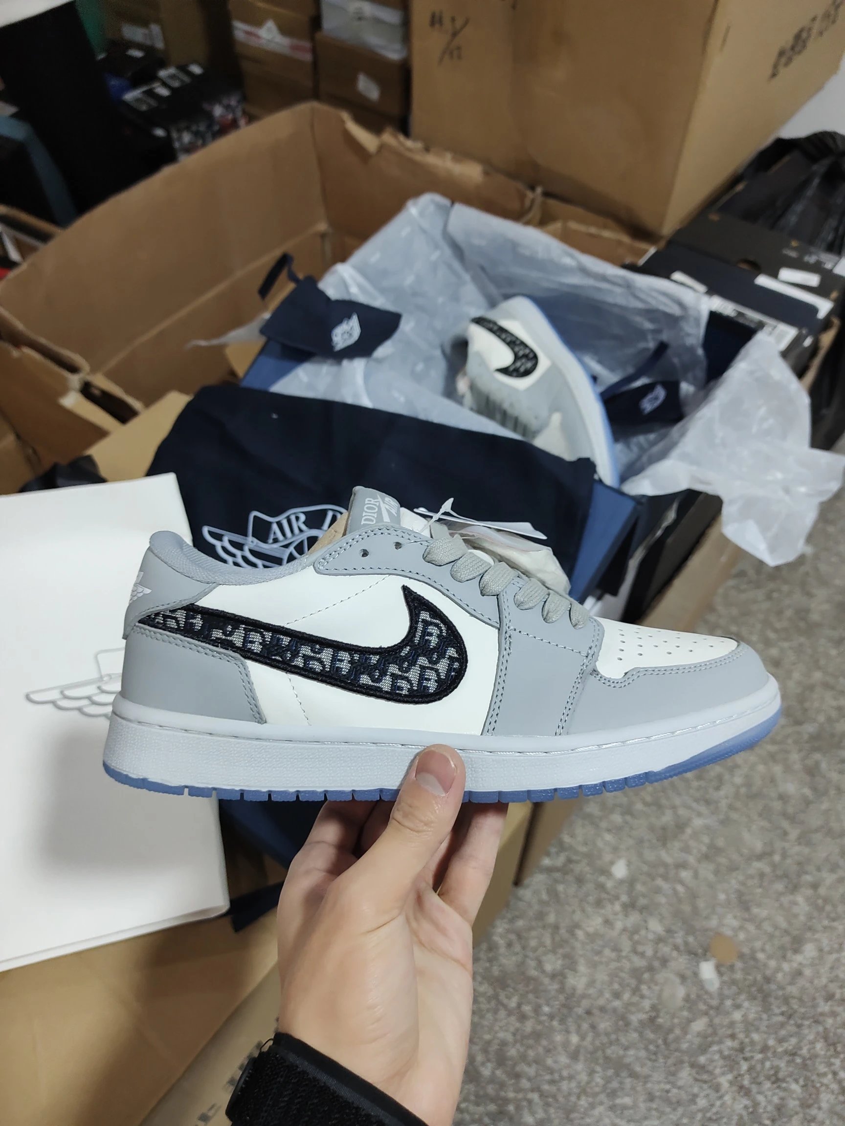 Dior Air Jordan 1 Low Sneaker