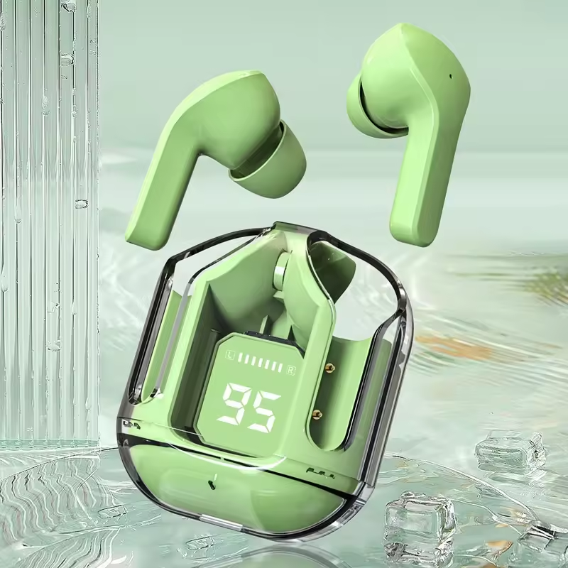 TWS Headphones Transparency Earphones ENC Auriculares AIR31 Pro Wireless Headset Clear Case Earbuds