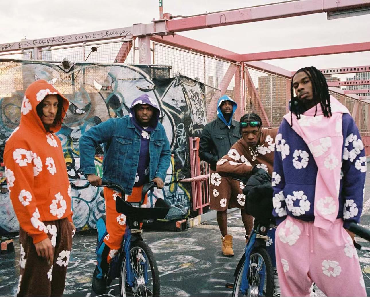 1:1 Version Best Quality Puff Logo Hoodie 10 Colors