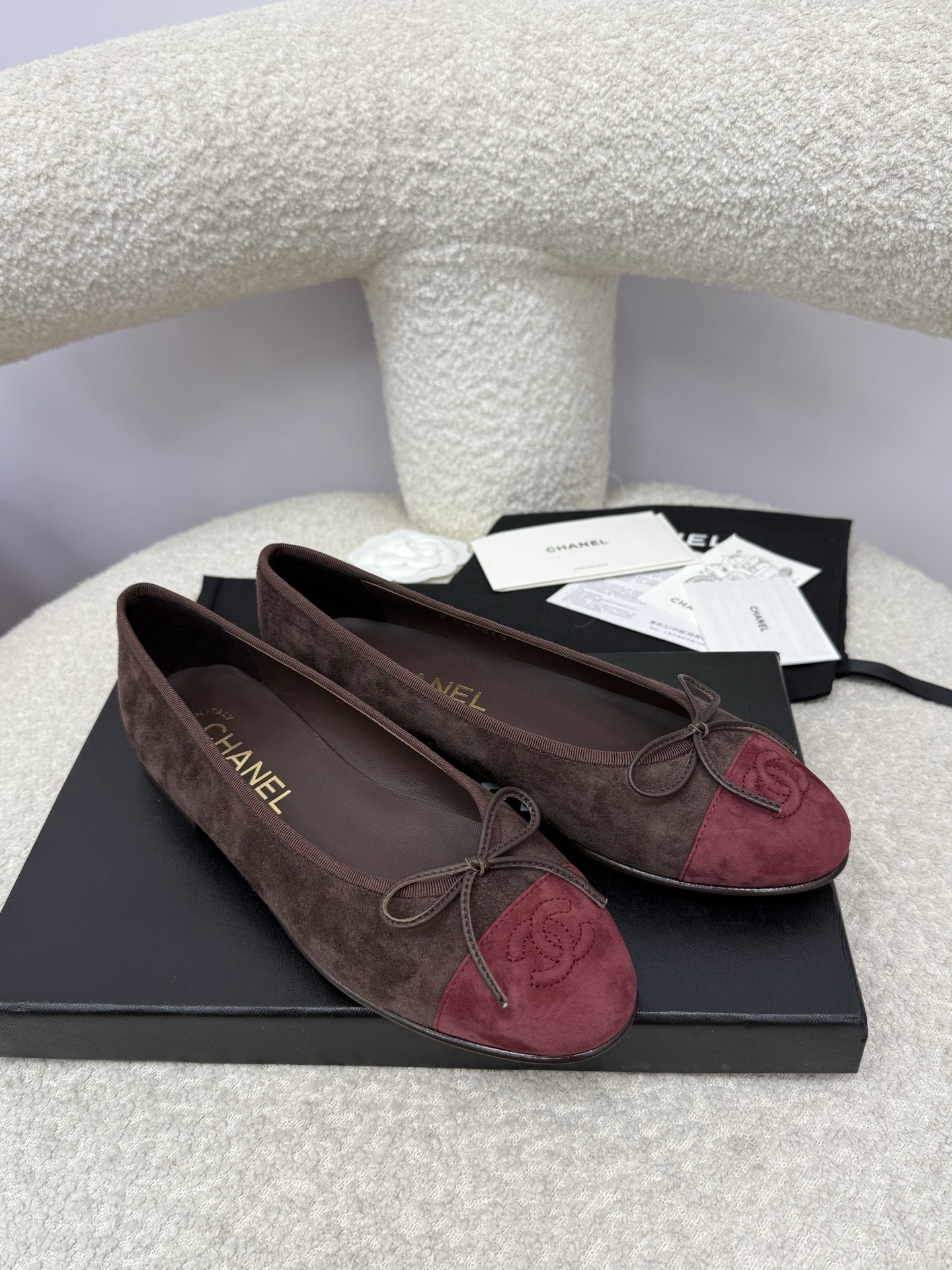 Chanel ballet flats