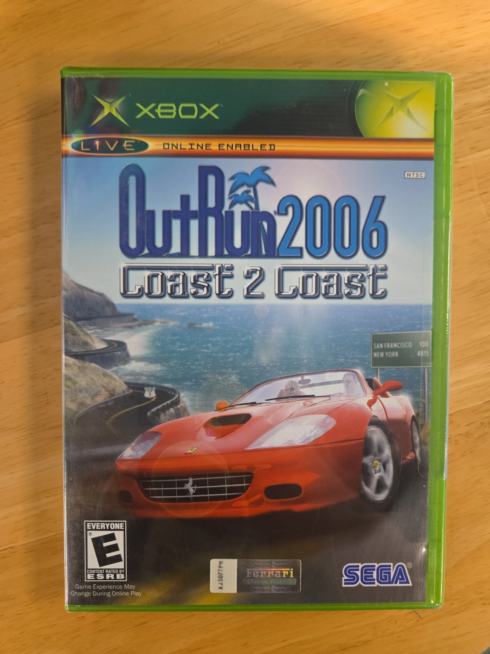 Outrun 2006 Coast 2 Coast for Original Xbox 8P3GK
