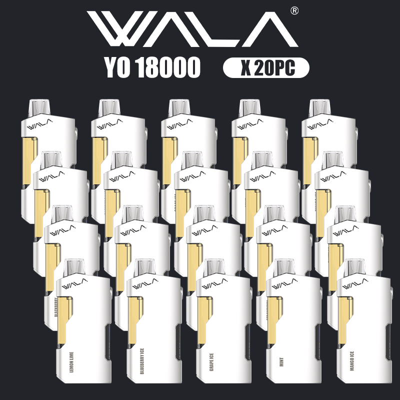 WALA YO 18000 PUFFS 20pcs