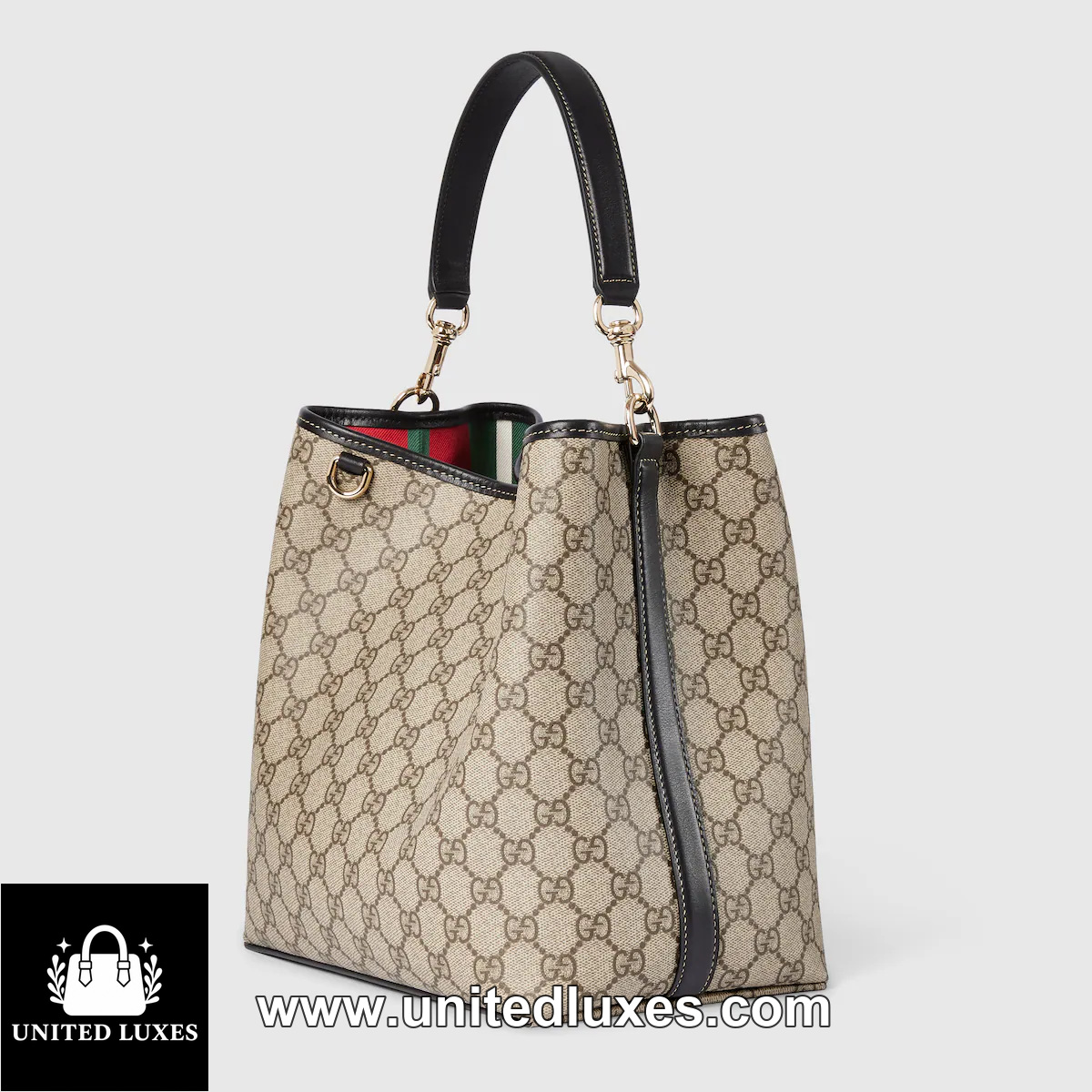 Replica GG Emblem medium bucket bag